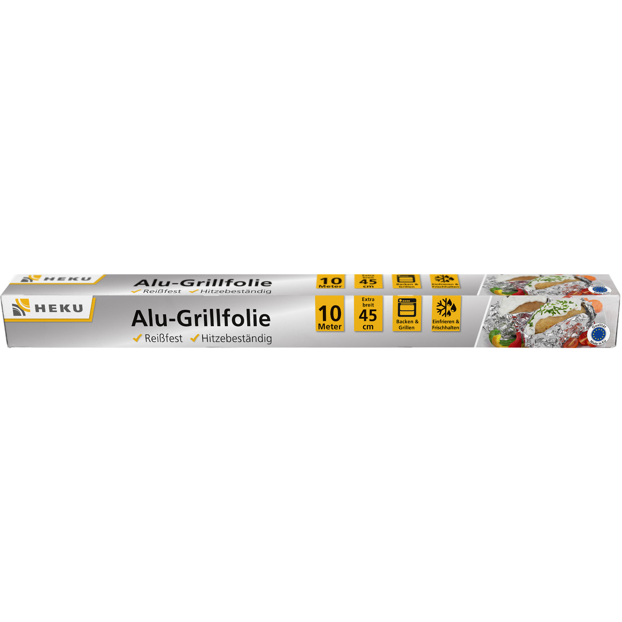 HEKU Alu-Grillfolie 10m, 45cm breit