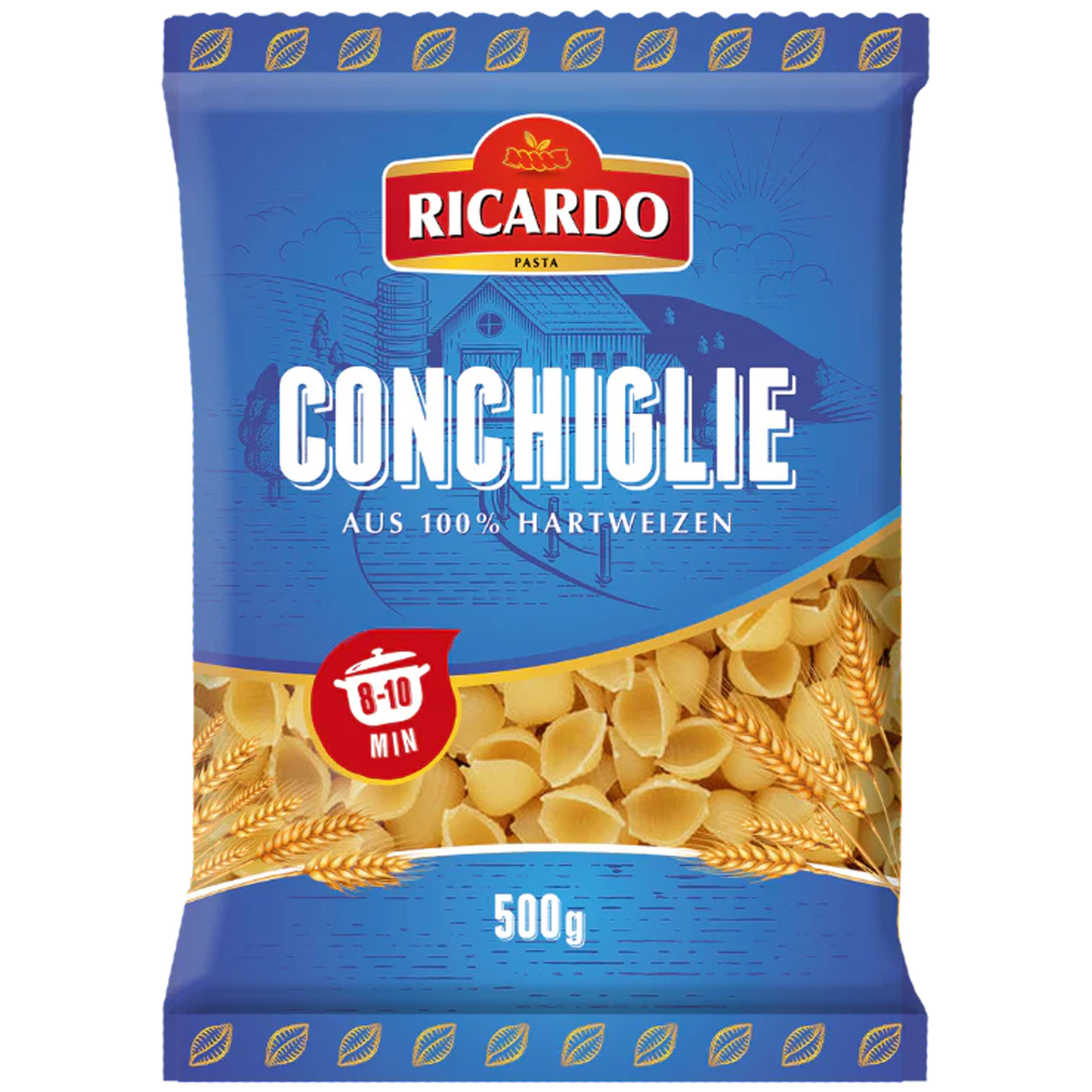 RICARDO Pasta Conchiglie 500g