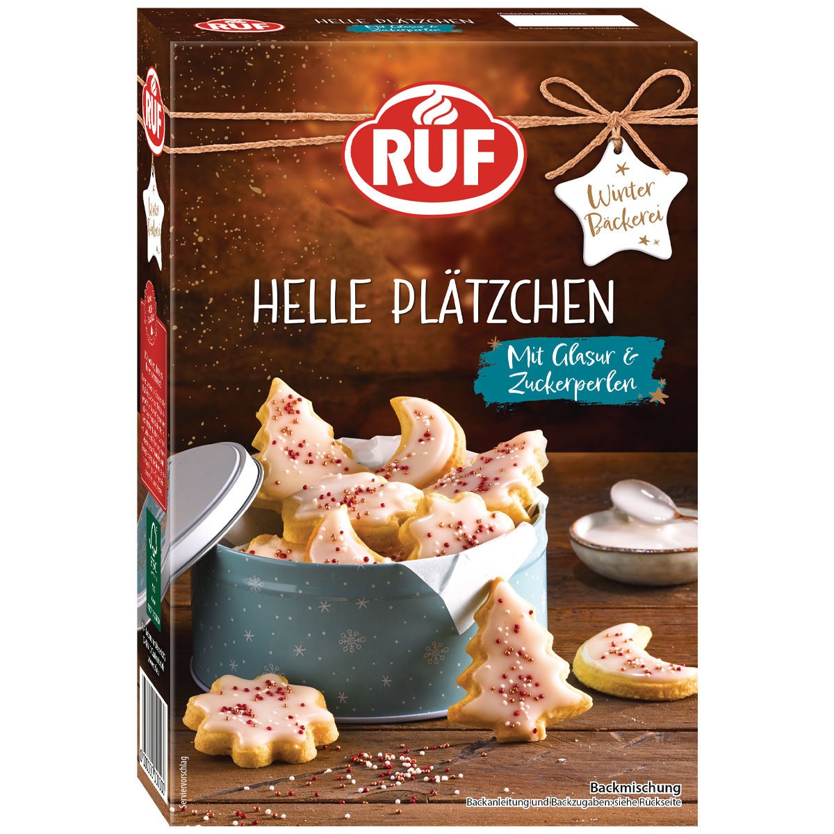 RUF Helle Plätzchen Backmischung 470g