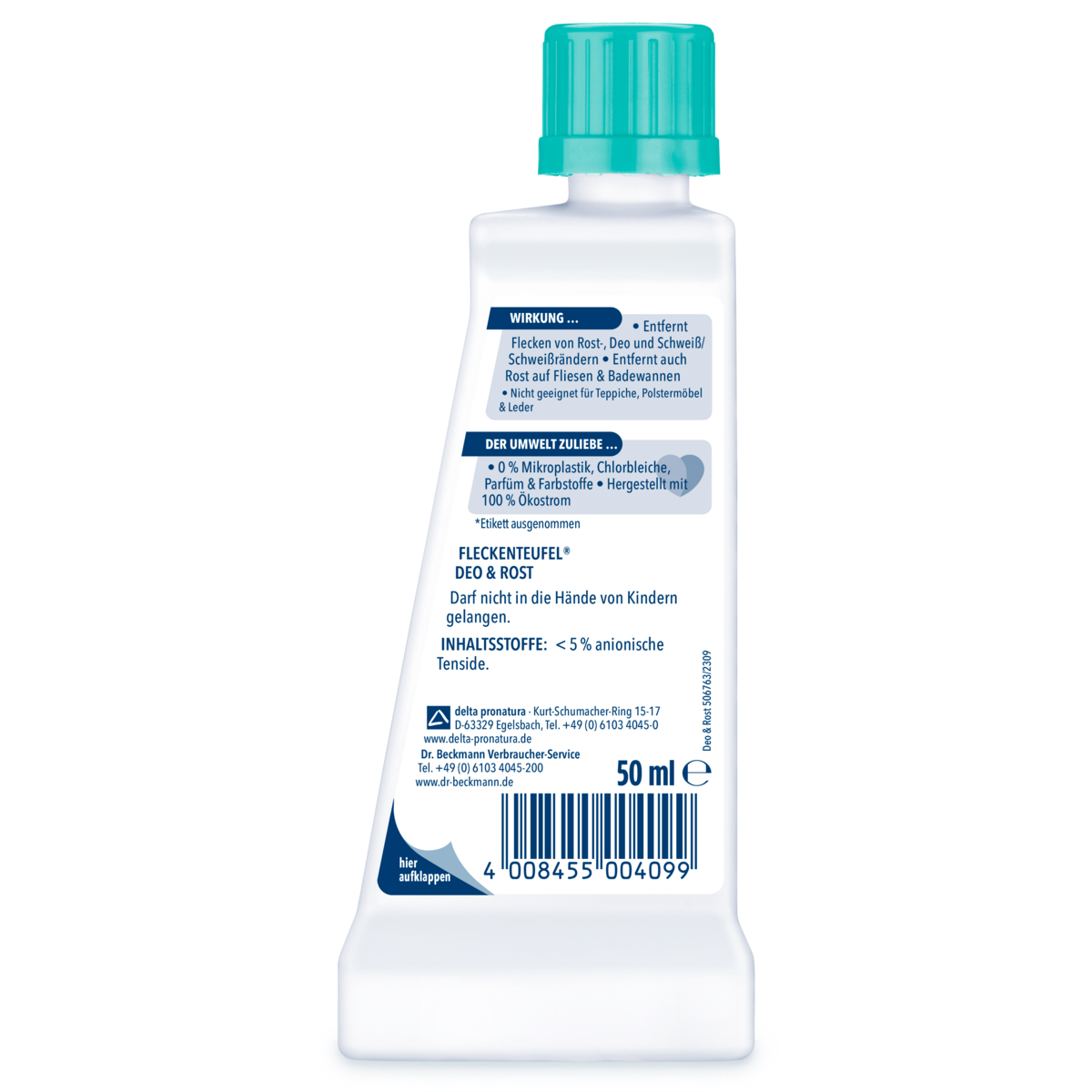 DR.BECKMANN Fleckenteufel Deo & Rost 50ml