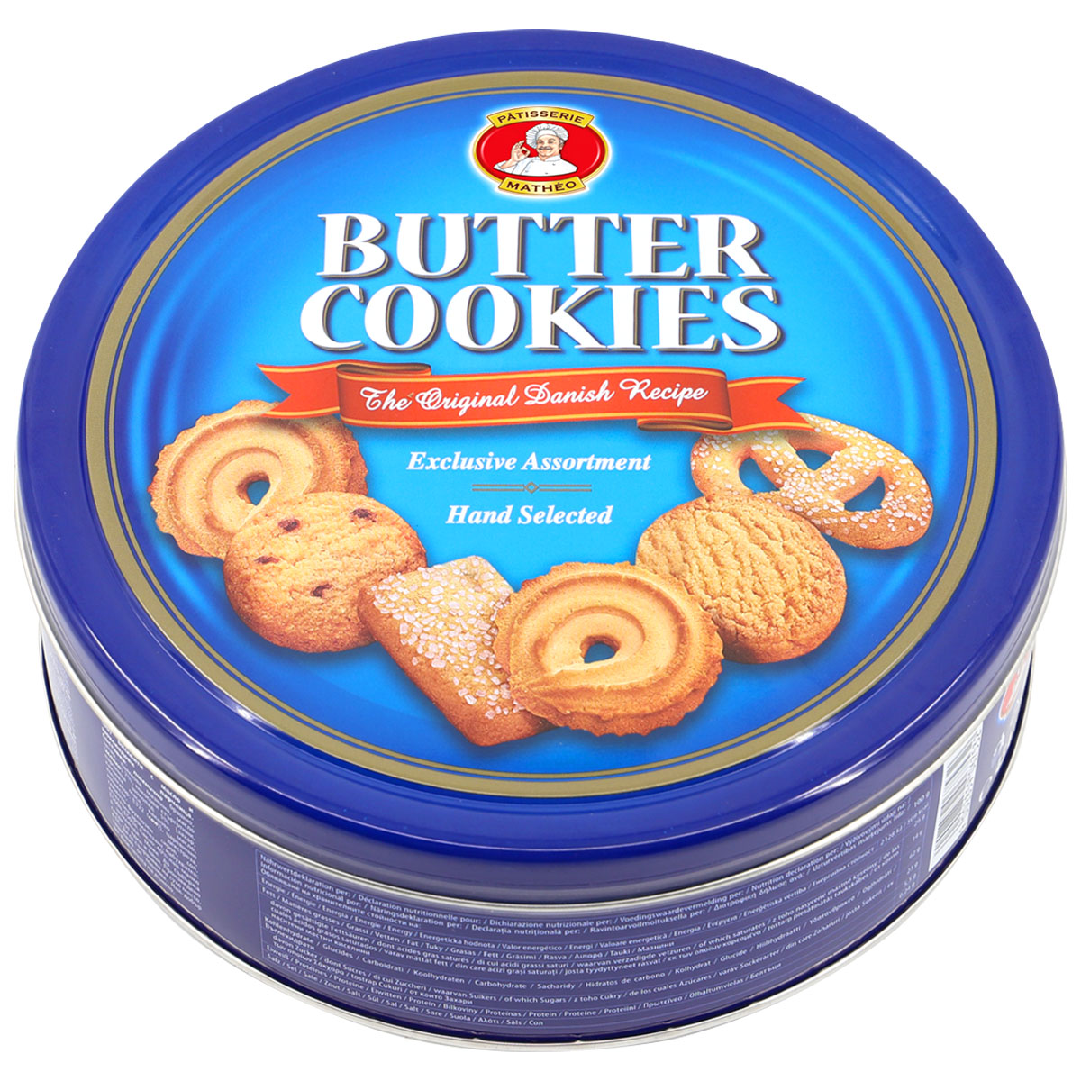 PÂTISSERIE MATHÉO - Butter Cookies 454g