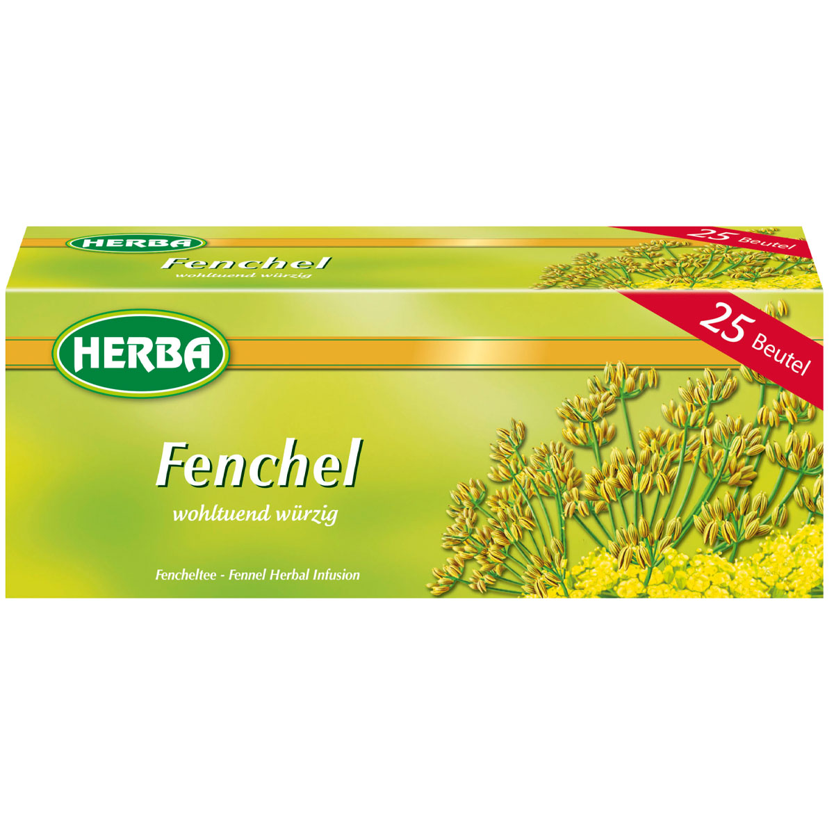 HERBA - Fencheltee 25 Beutel