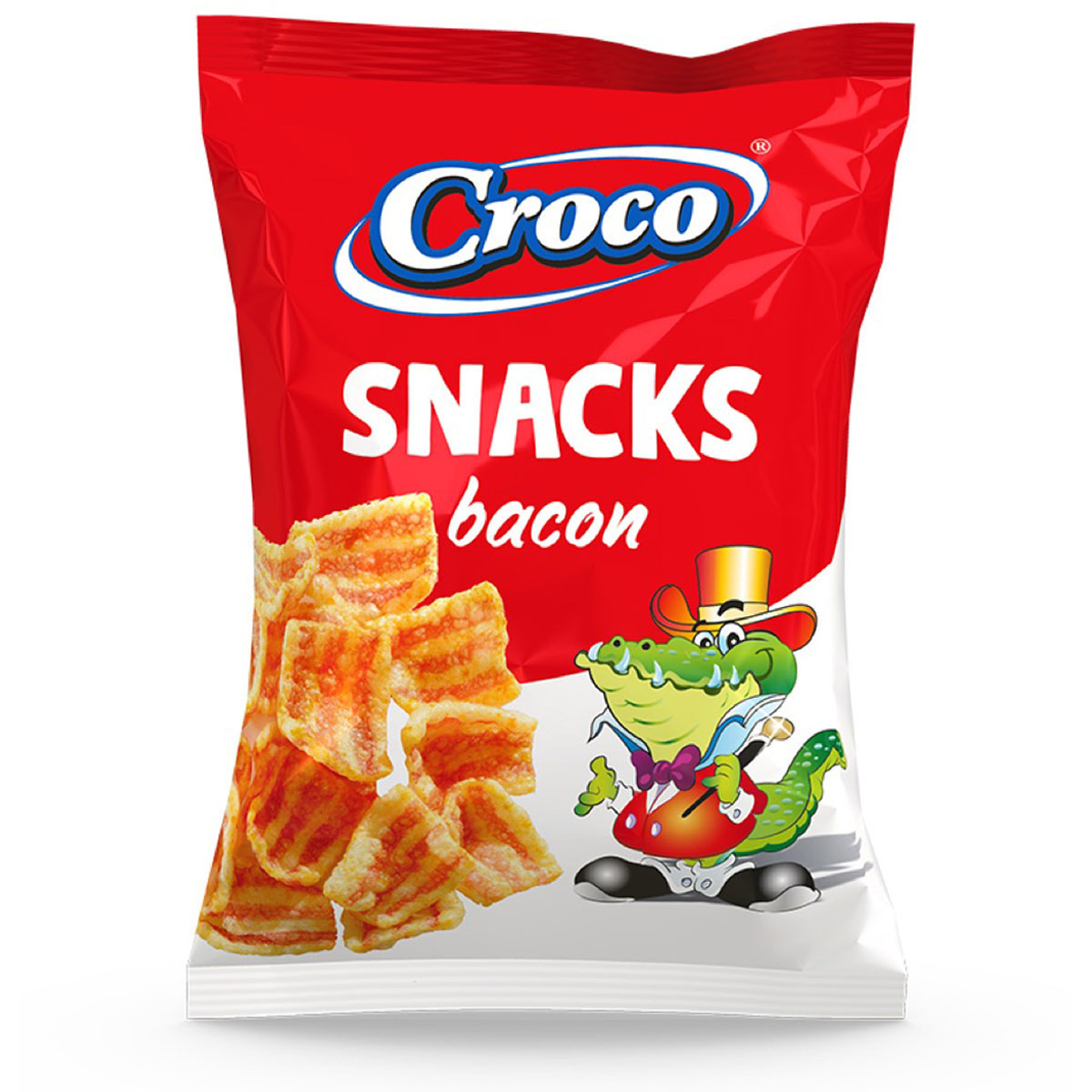 Bascon Snacks CROCO Snacks Bacon 50g