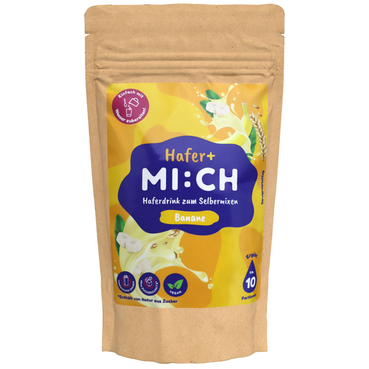 MI:CH - Haferdrink zum Selbermixen Banane 250g