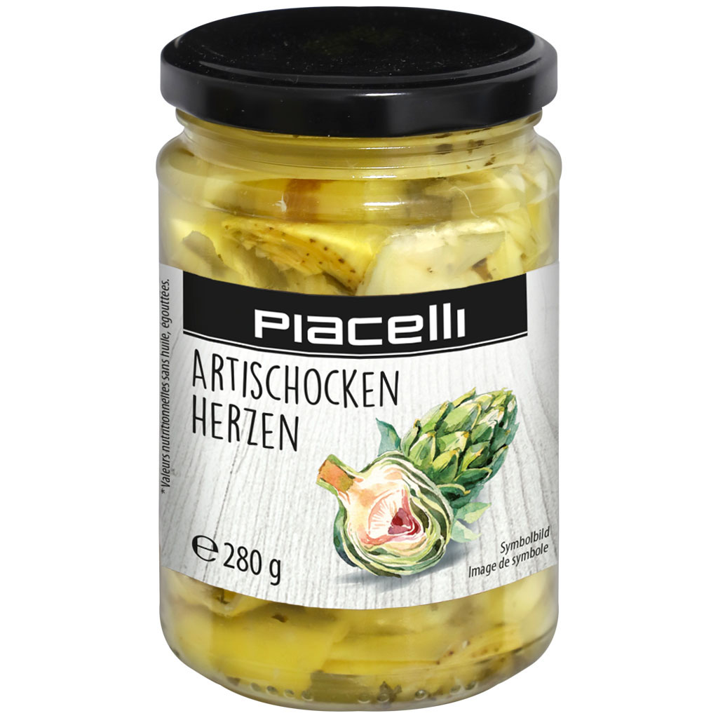 PIACELLI Artischockenherzen 280g/160g