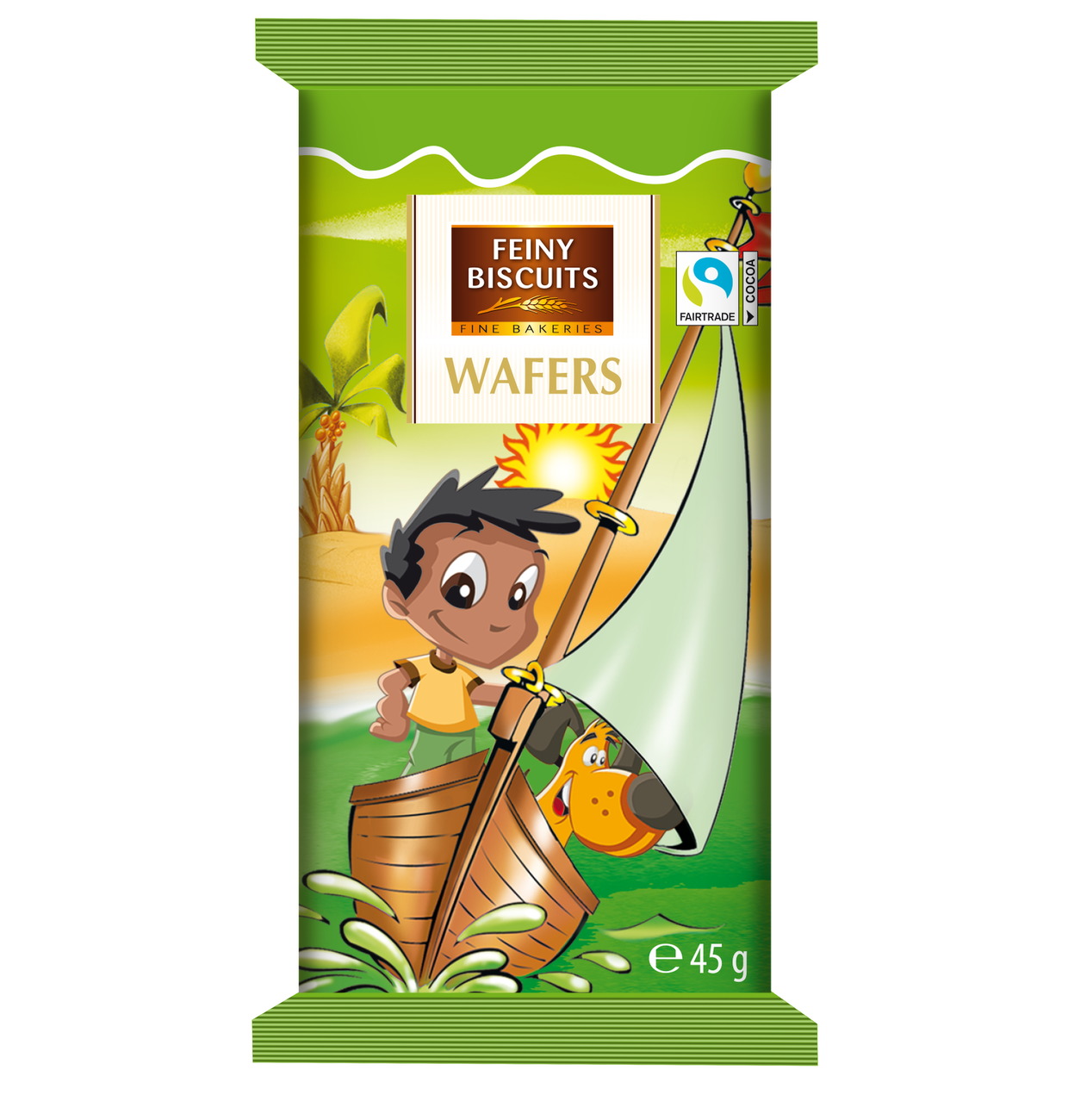 FEINY BISCUITS - Wafers Choco Snacks 5er Pack