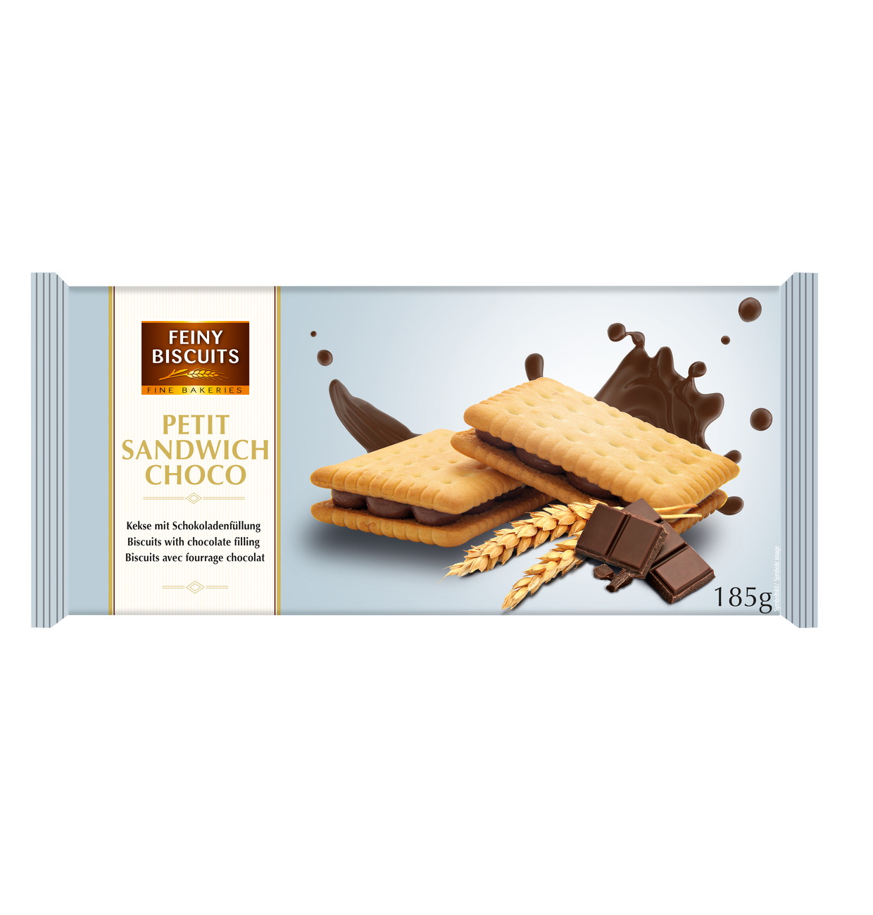 FEINY BISCUITS Petit Sandwich Choco 185g