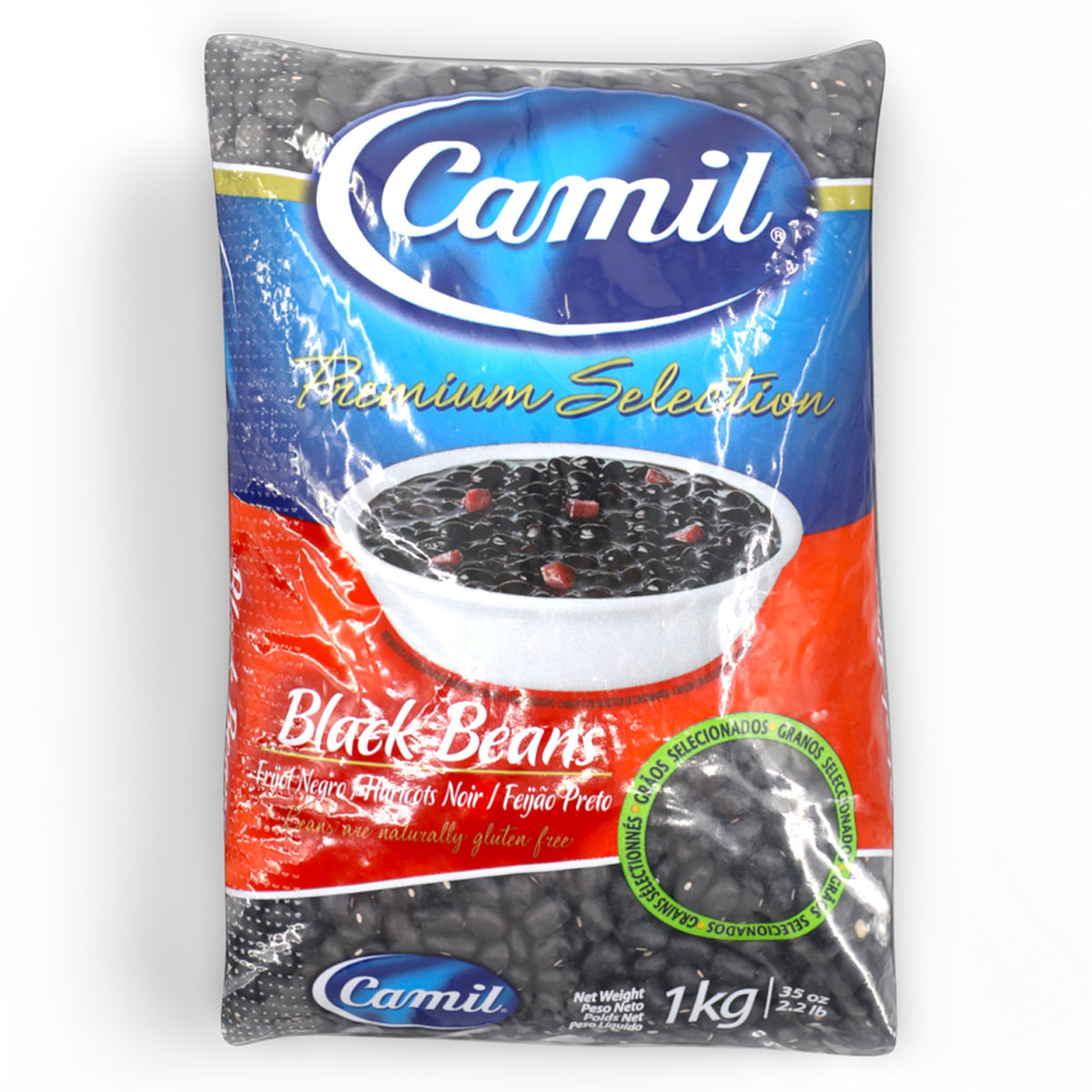 CAMIL - Schwarze Bohnen "Feijão Preto“ 1kg