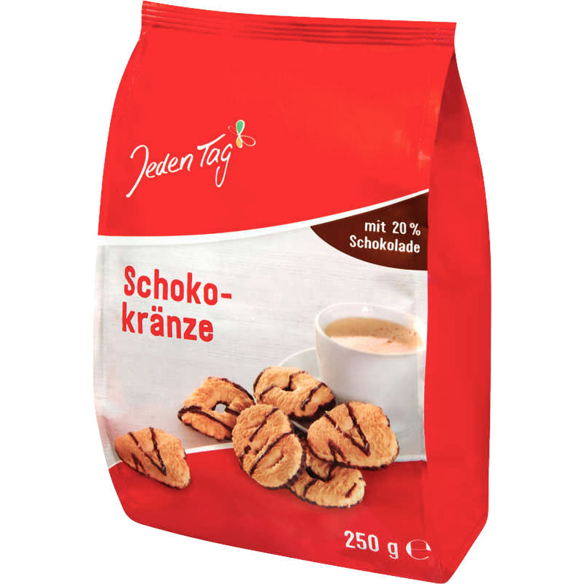 JEDEN TAG Schokokränze 250g