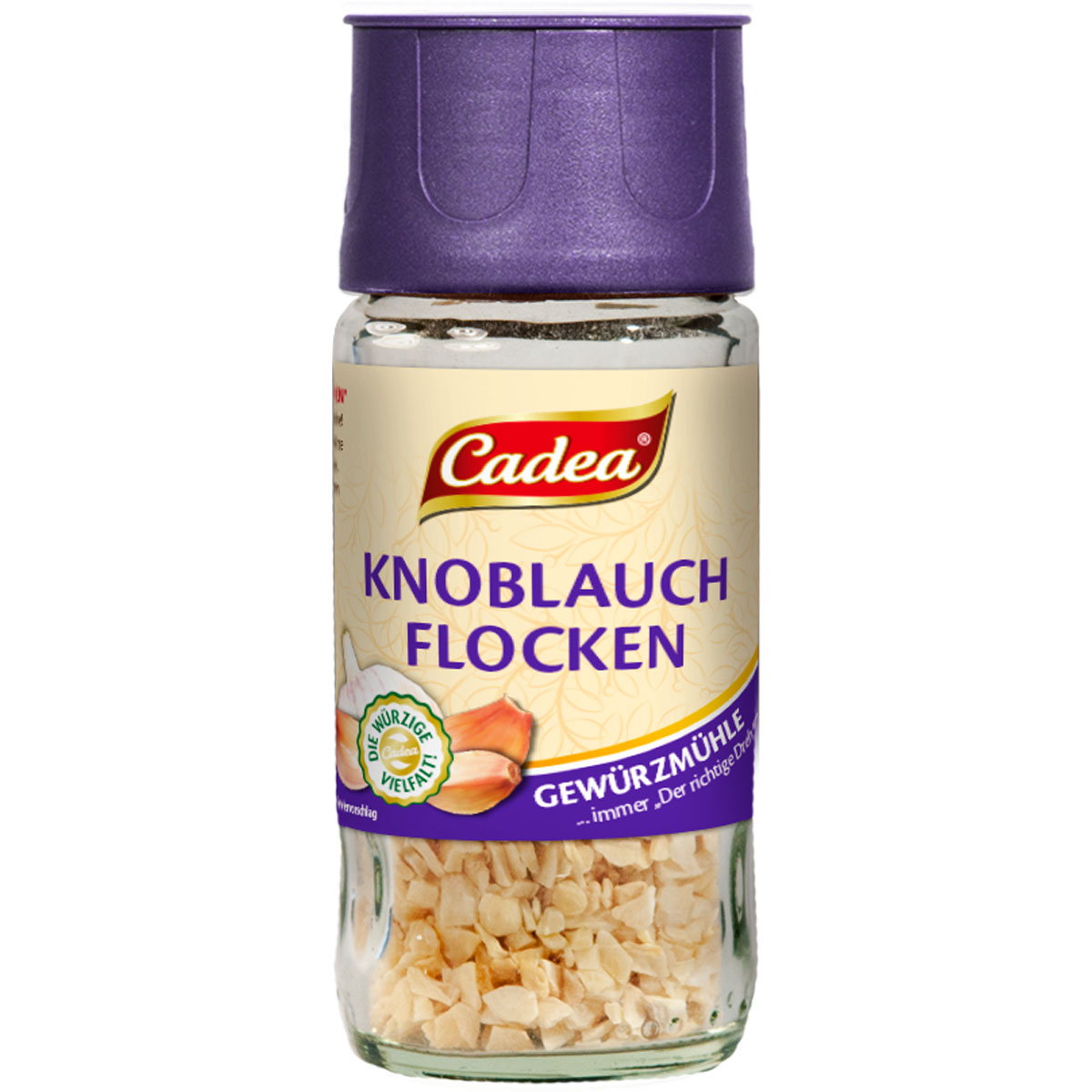 CADEA - Knoblauchflocken Gewürzmühle 50g