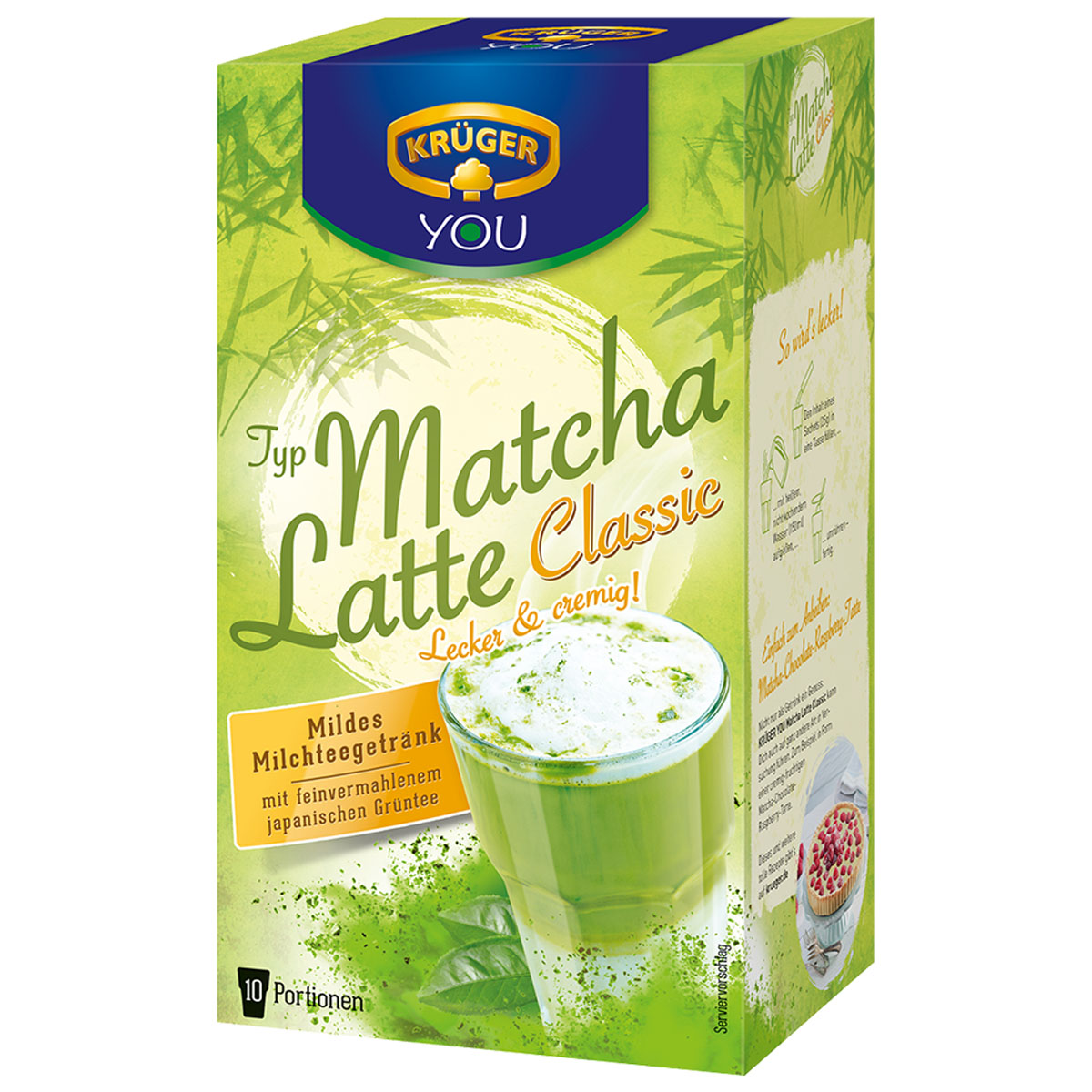 KRÜGER YOU Typ Matcha Latte Classic 10x25g