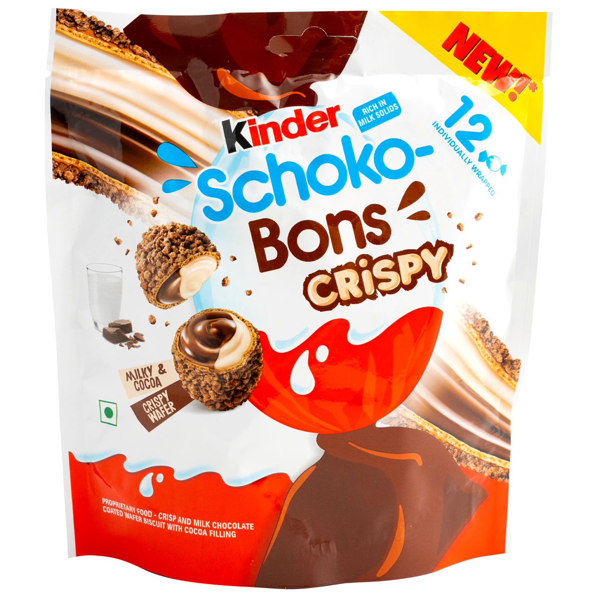 KINDER Schoko Bons Crispy 67,2g (MHD 17.11.2024)