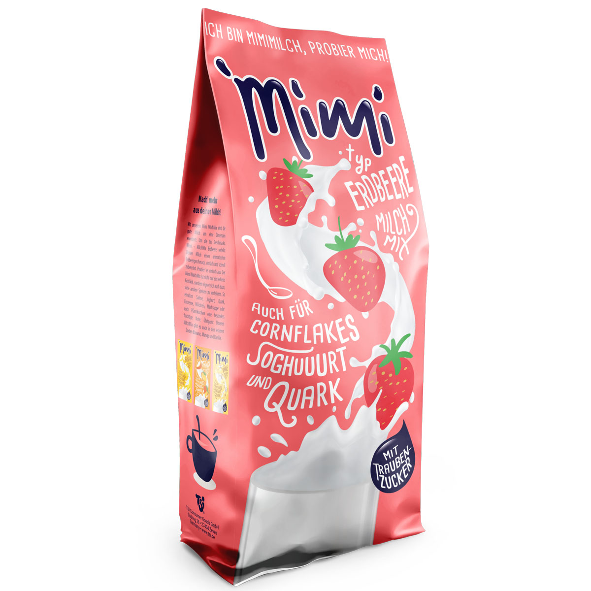 MIMI Typ Erdbeere Milchmix 400g