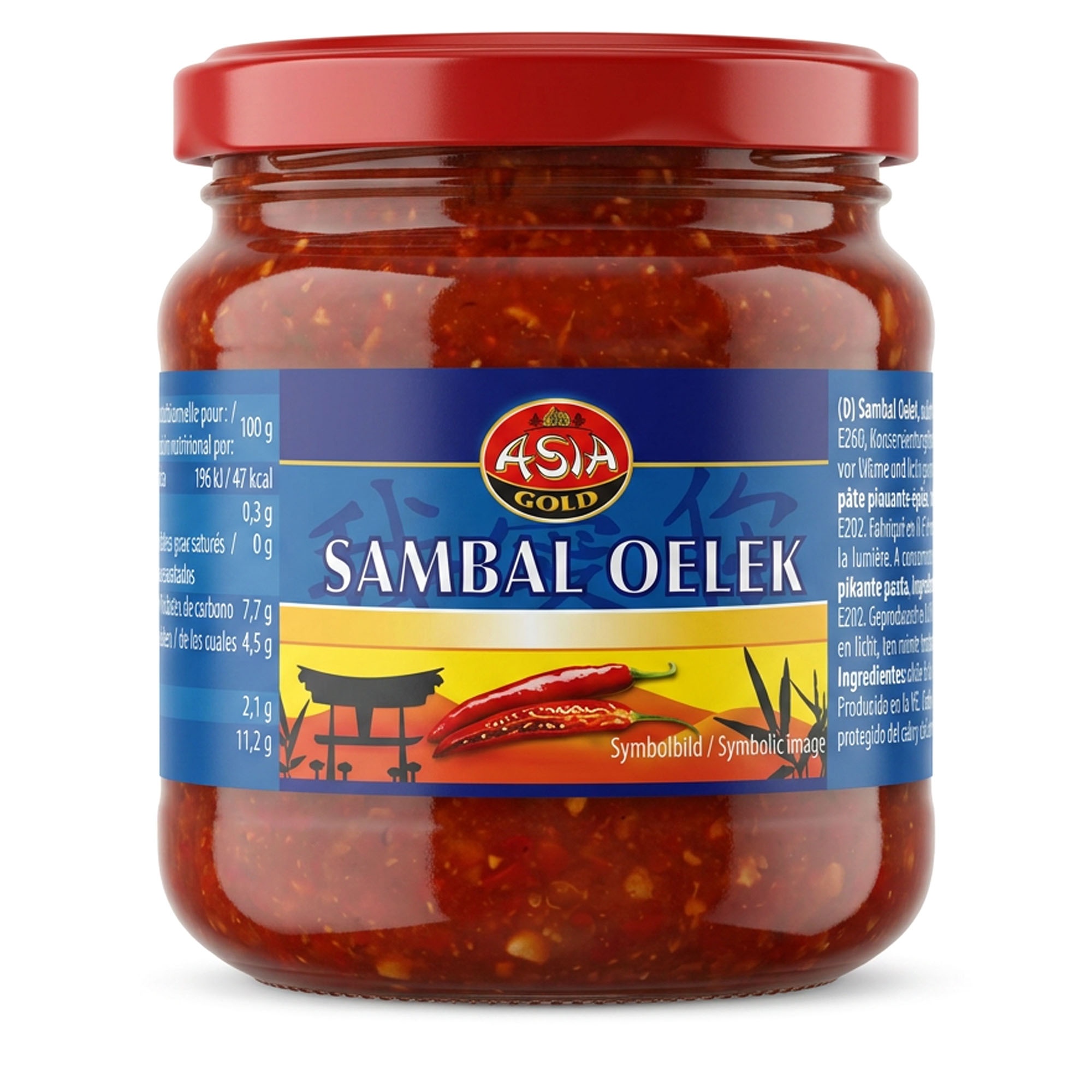 ASIA GOLD Sambal Oelek 200g