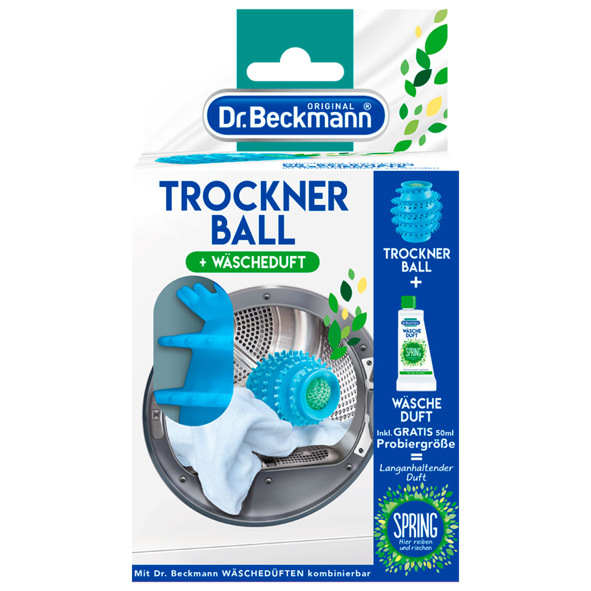 DR.BECKMANN Trockner Ball inkl. Wäscheduft 50ml