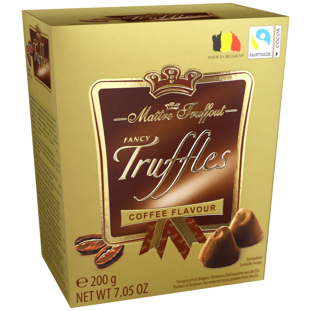 MÂITRE TRUFFOUT Fancy Truffles Coffee Flavour 200g