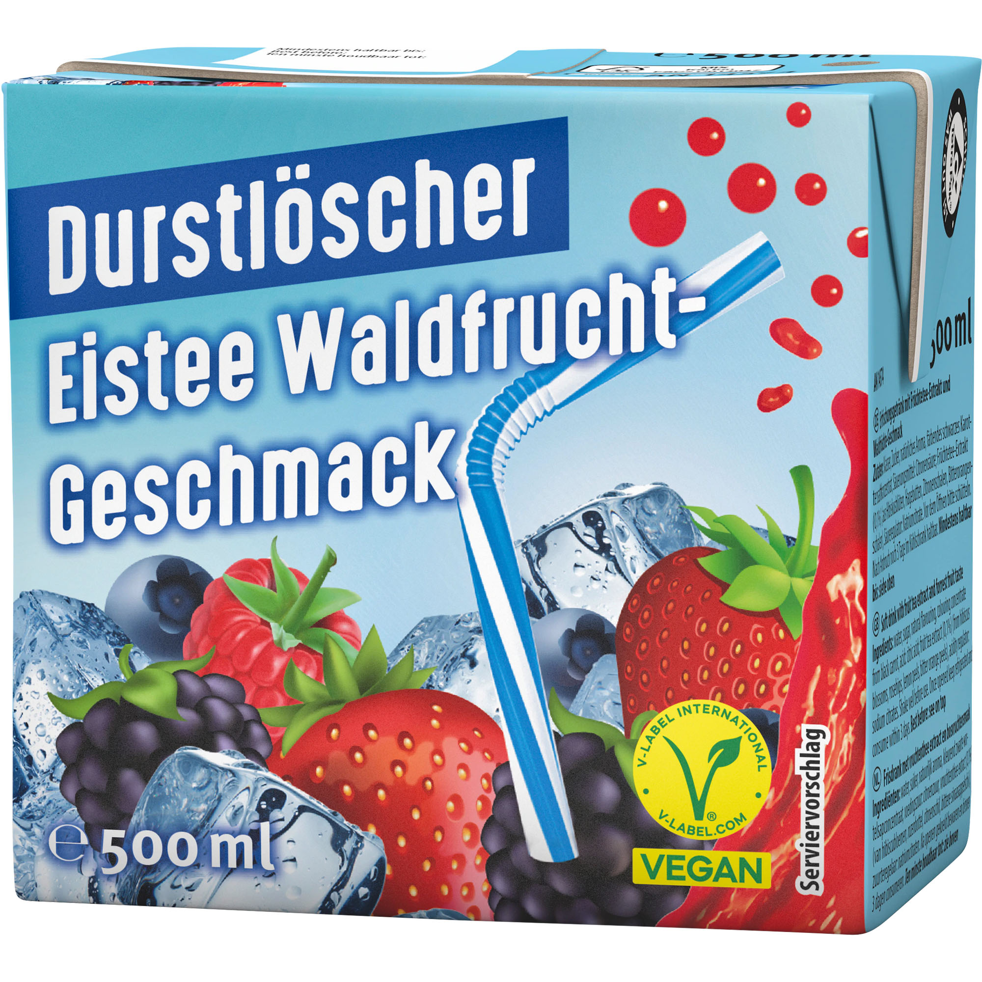 DURSTLÖSCHER Eistee Waldrucht-Geschmack 500ml