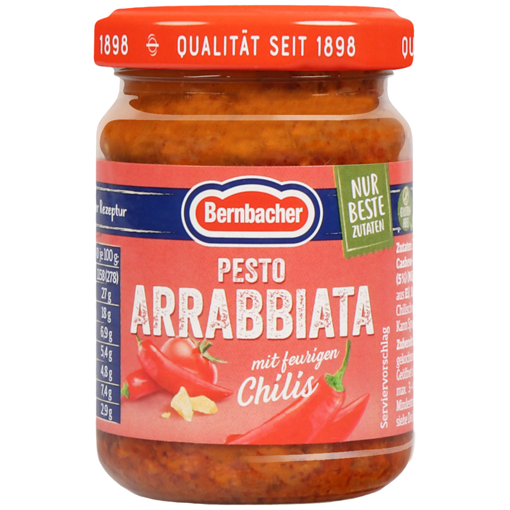 BERNBACHER Pesto Arrabbiata 140g