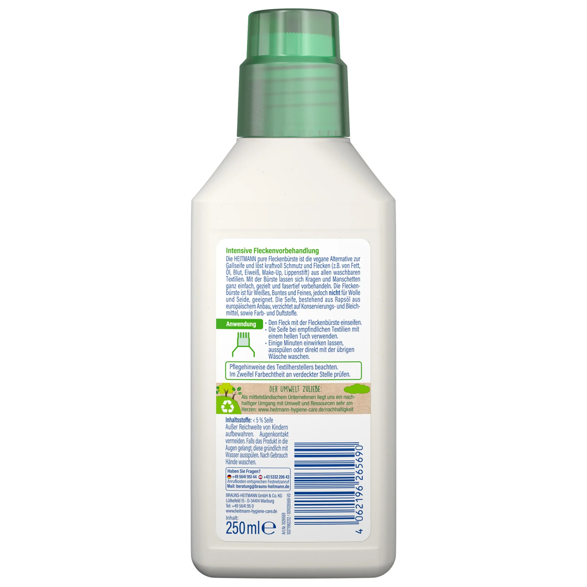 HEITMANN PURE Flecken Bürste 250ml