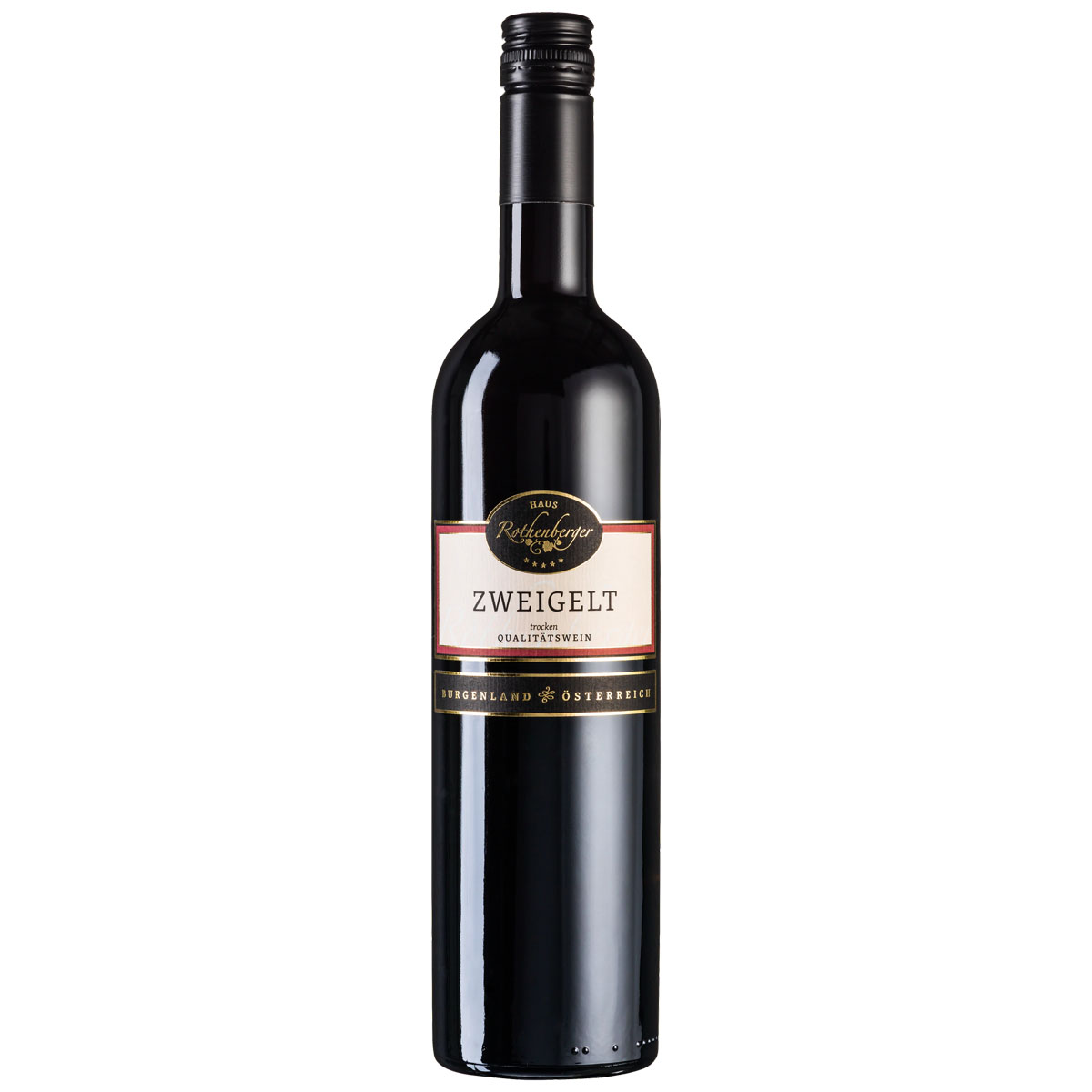 ROTHENBERGER Rotwein Zweigelt trocken 13% vol. 0,75l