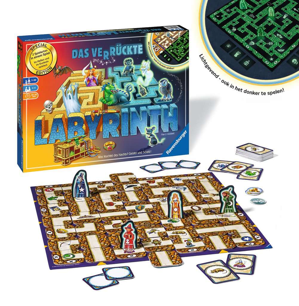 Ravensburger - Das verrückte Labyrinth Glow in the Dark