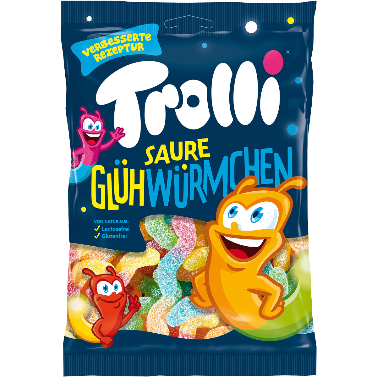 TROLLI Saure Glühwürmchen 200g