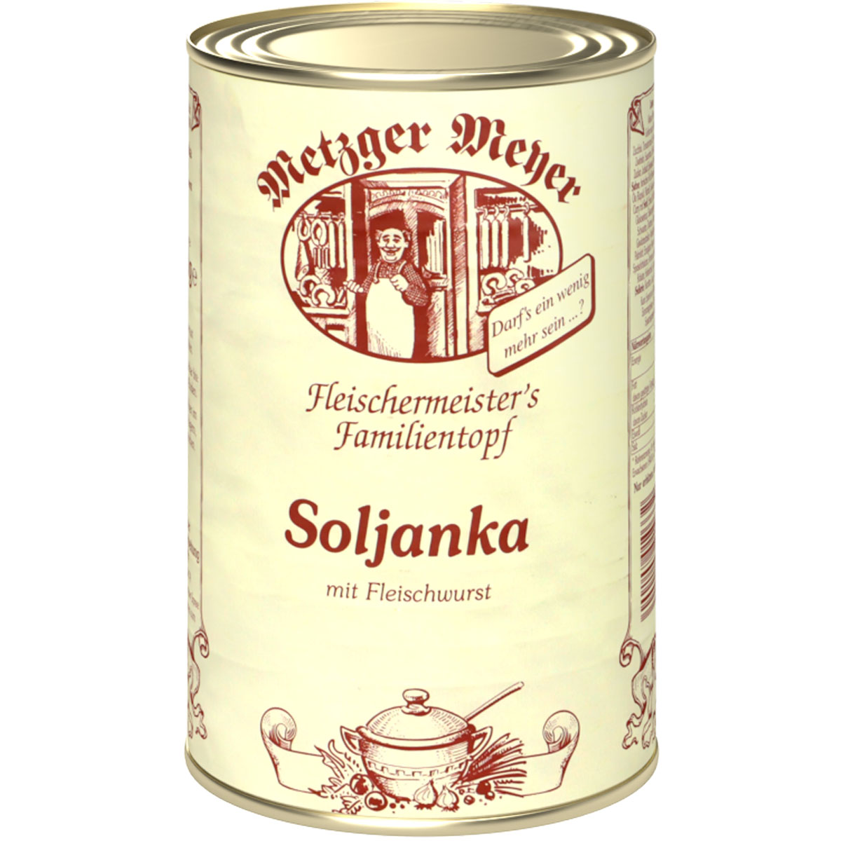 METZGER MEYER - Soljanka mit Fleischwurst 1,16kg