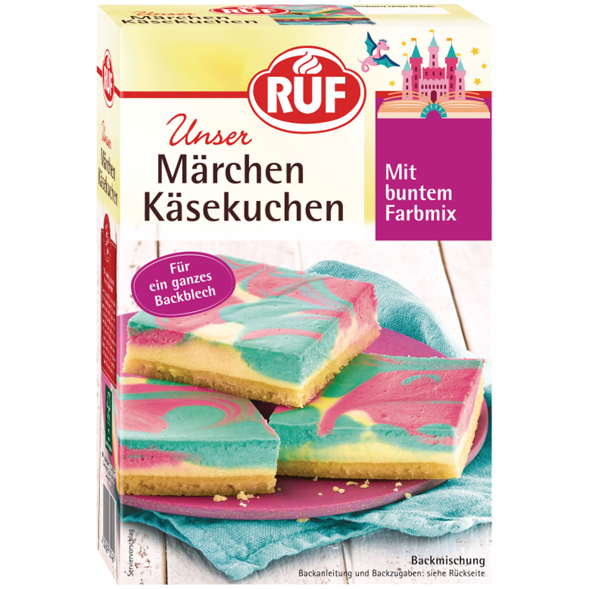 RUF Märchen Käsekuchen Backmischung 770g