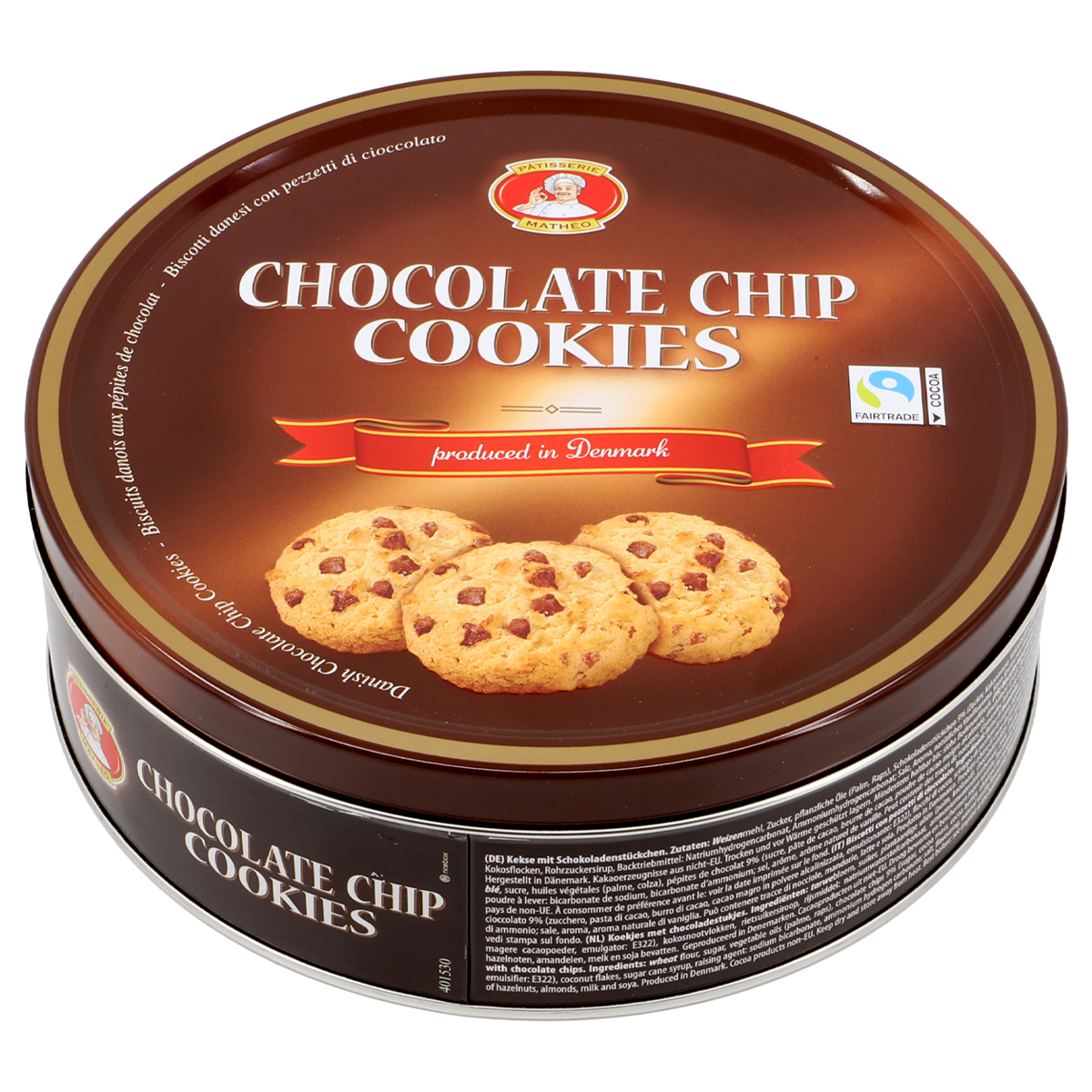 PÂTISSERIE MATHÉO Chocolate Chip Cookies 454g