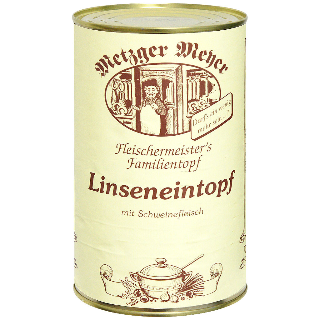METZGER MEYER - Linseneintopf mit Schweinefleisch 1,2kg