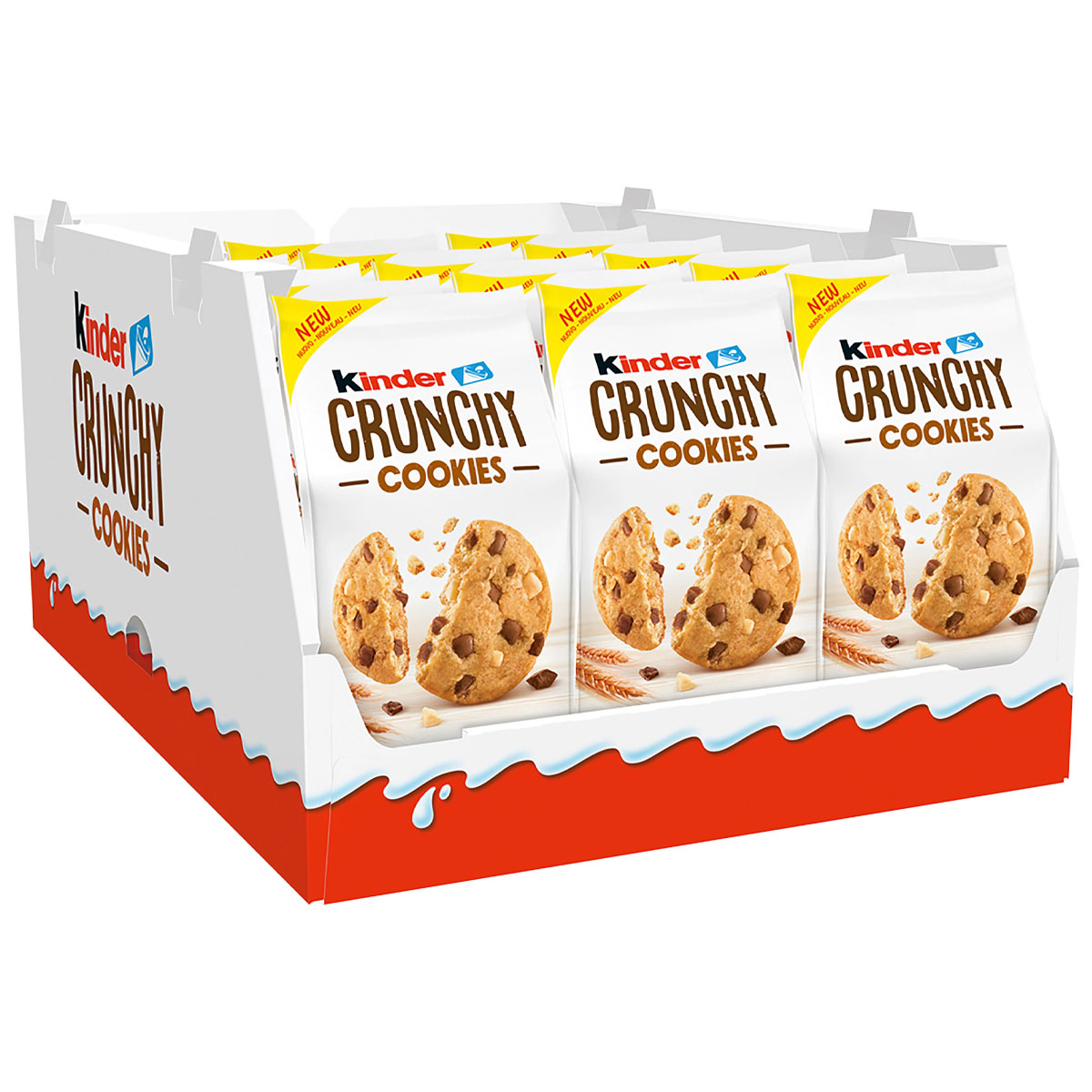 KINDER Crunchy Cookies 136g