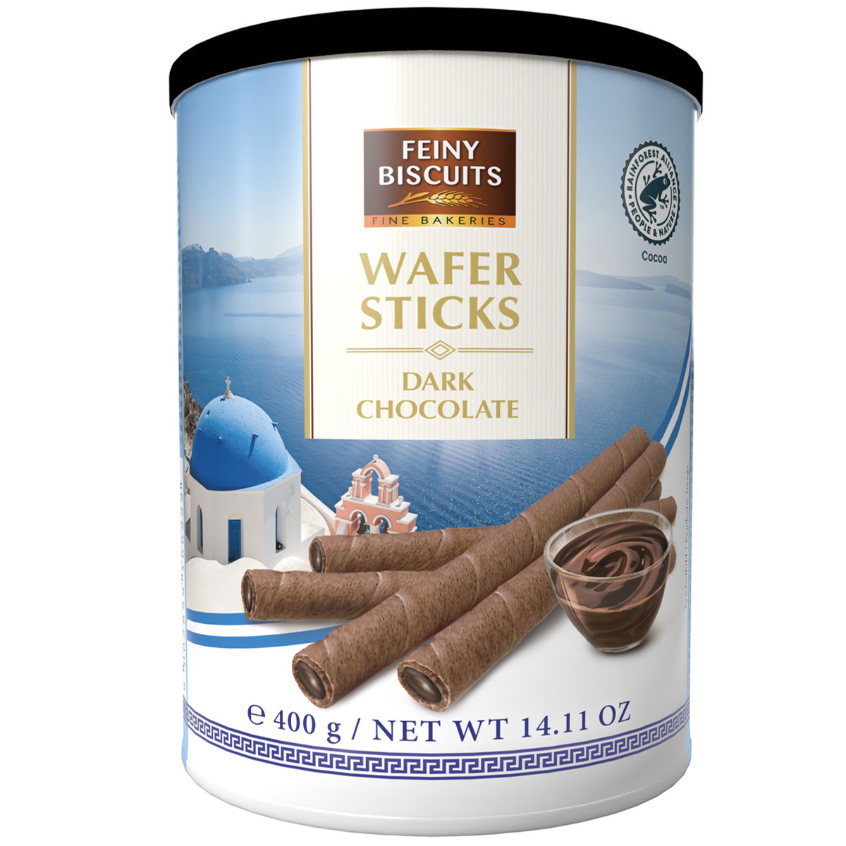 FEINY BISCUITS Wafer Sticks Dark Chocolate 400g