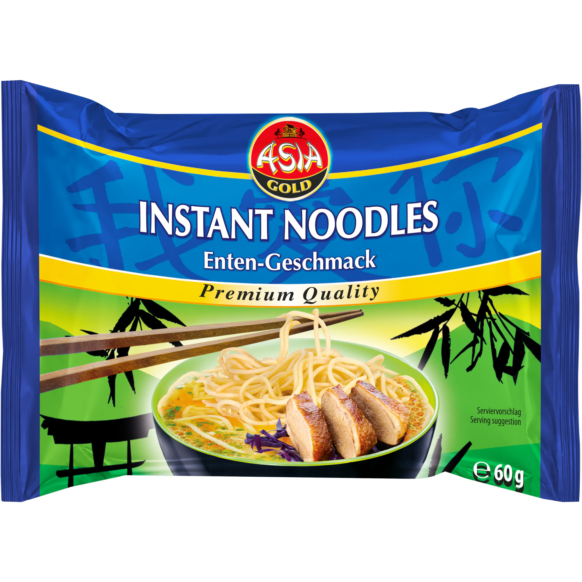 ASIA GOLD Instant Noodles Enten-Geschmack 60g