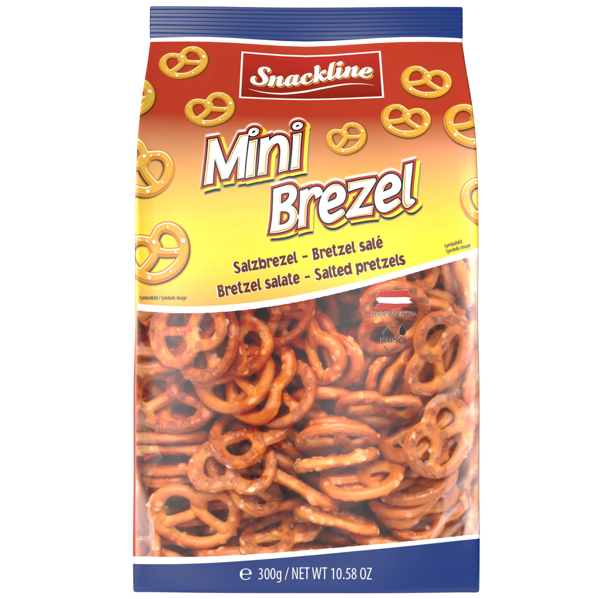 SNACKLINE Mini Brezel Salzbrezel 300g