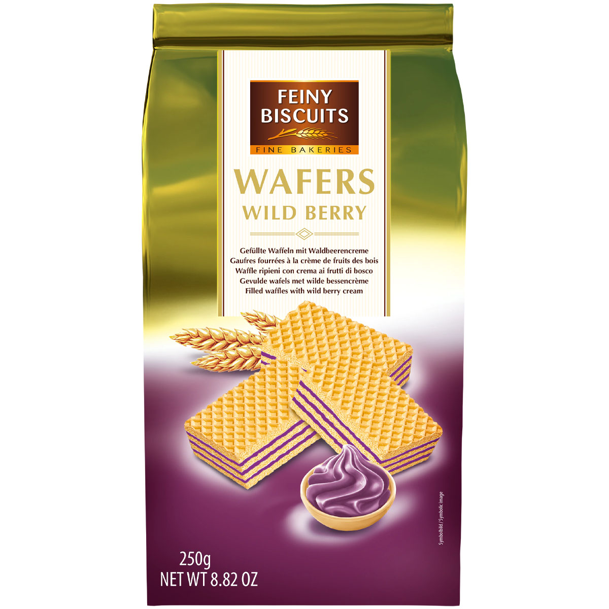 FEINY BISCUITS Wafers Wild Berry 250g