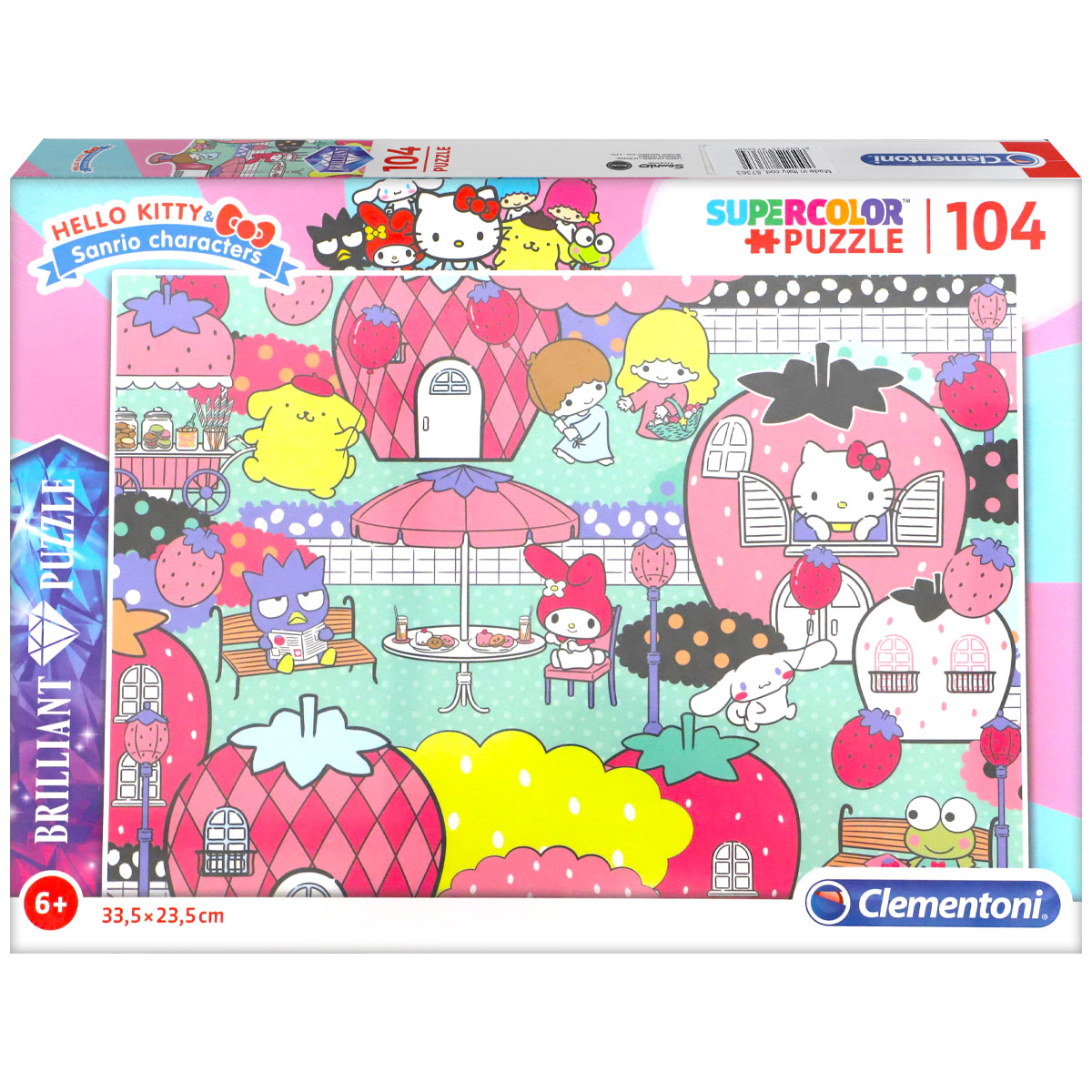 Clementoni - Hello Kitty Puzzle 104 Teile