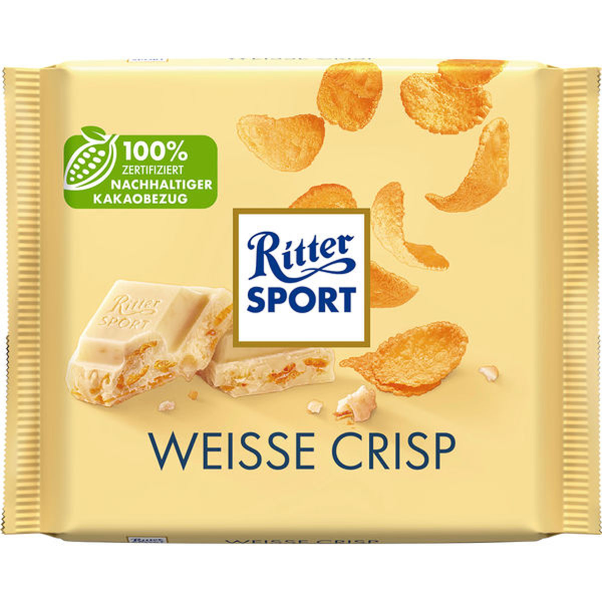 RITTER SPORT - Weisse Crisp 100g