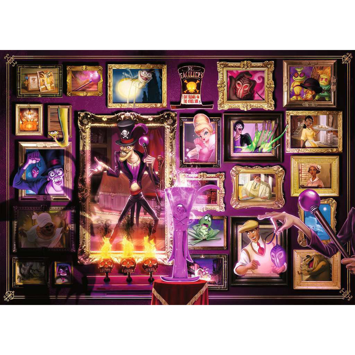 Ravensburger Puzzle - Disney Villainous "Dr. Facilier" 1000 Teile