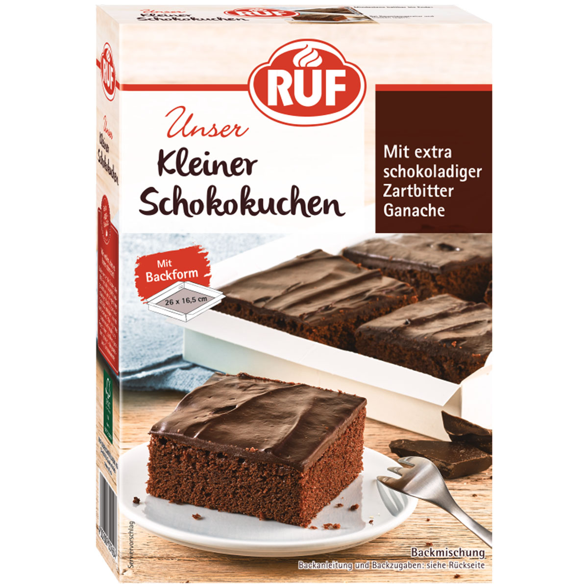 RUF Kleiner Schokokuchen Backmischung 270g