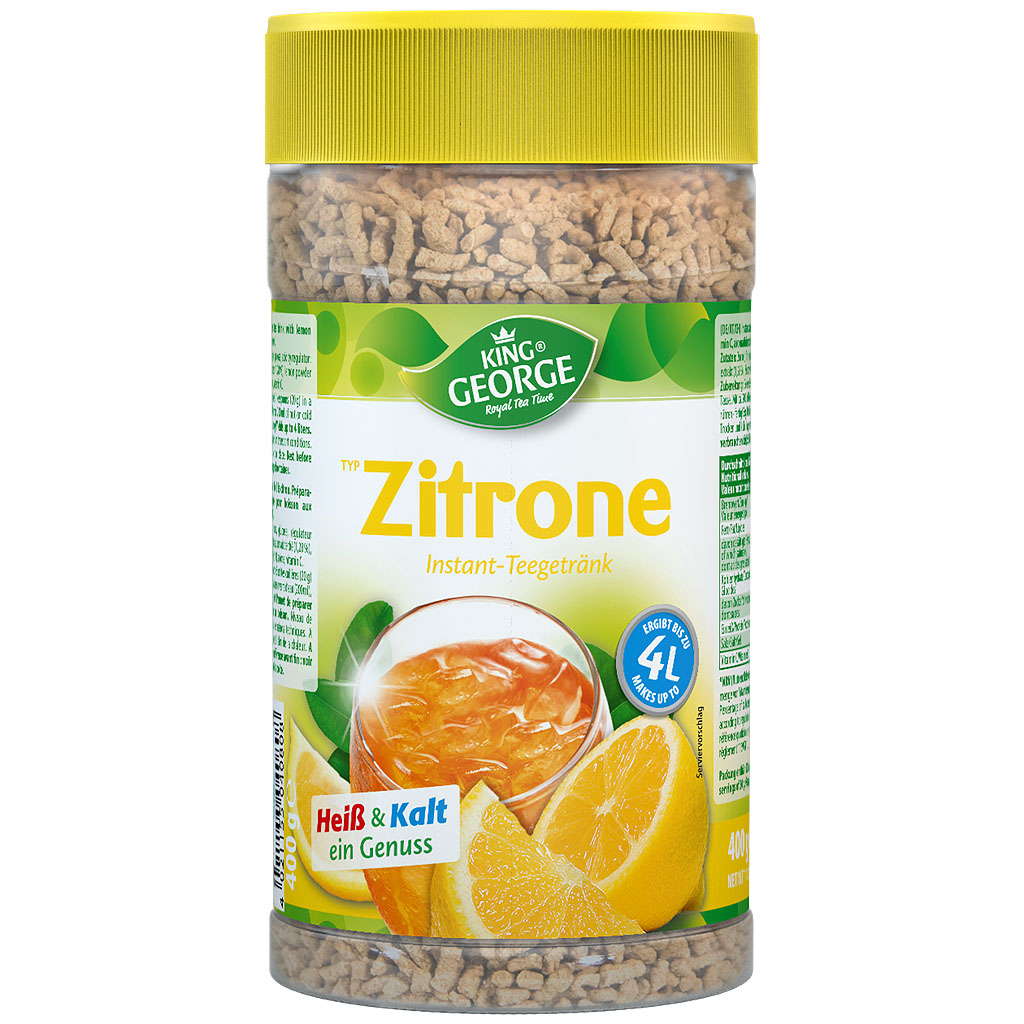 KING GEORGE - Instantgetränk Typ Zitrone 400g