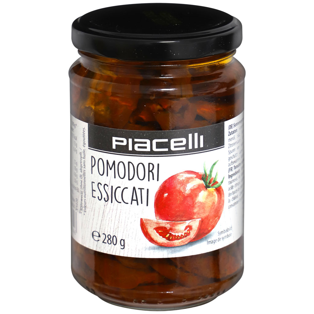 PIACELLI Getrocknete Tomaten 280g/150g