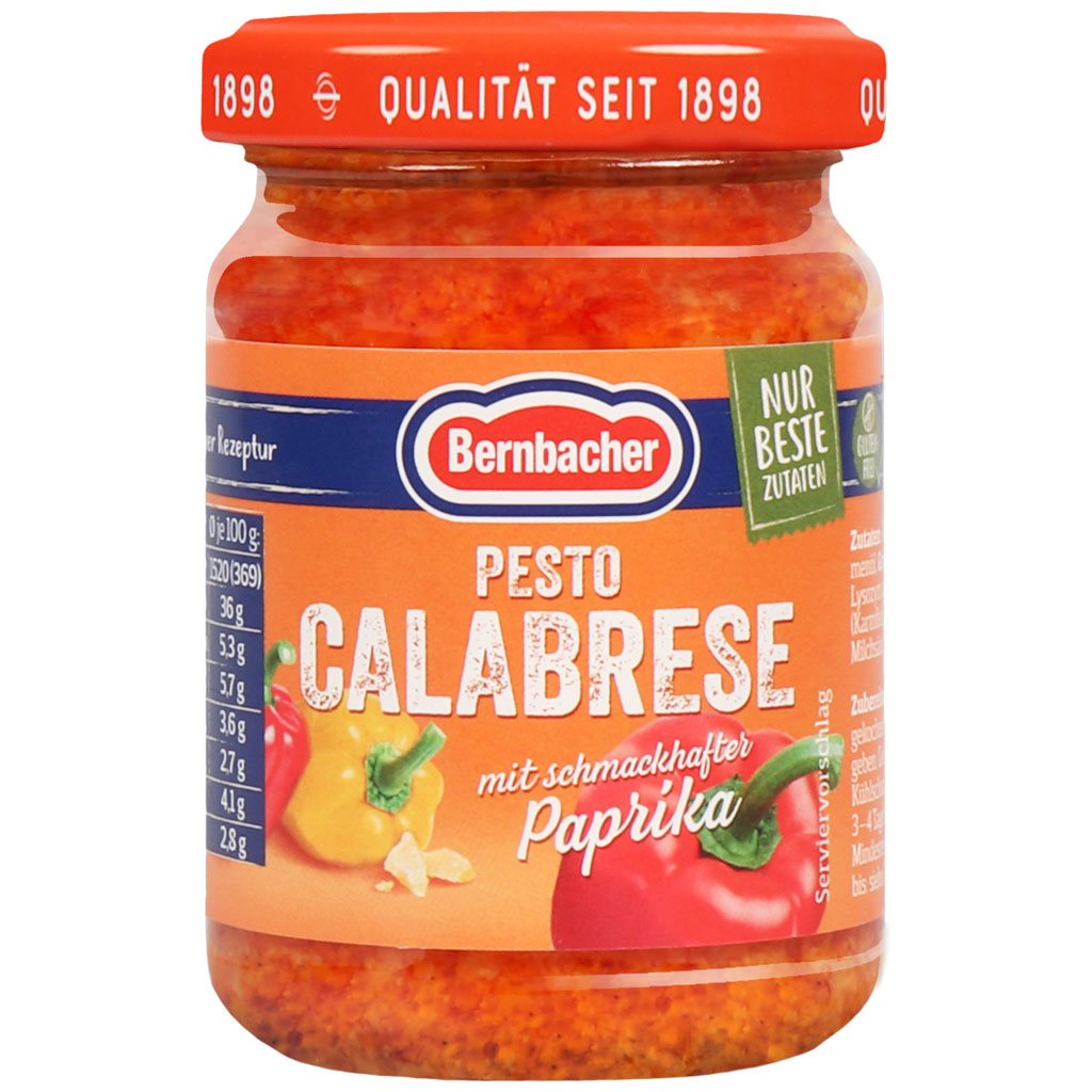 BERNBACHER Pesto Calabrese 140g