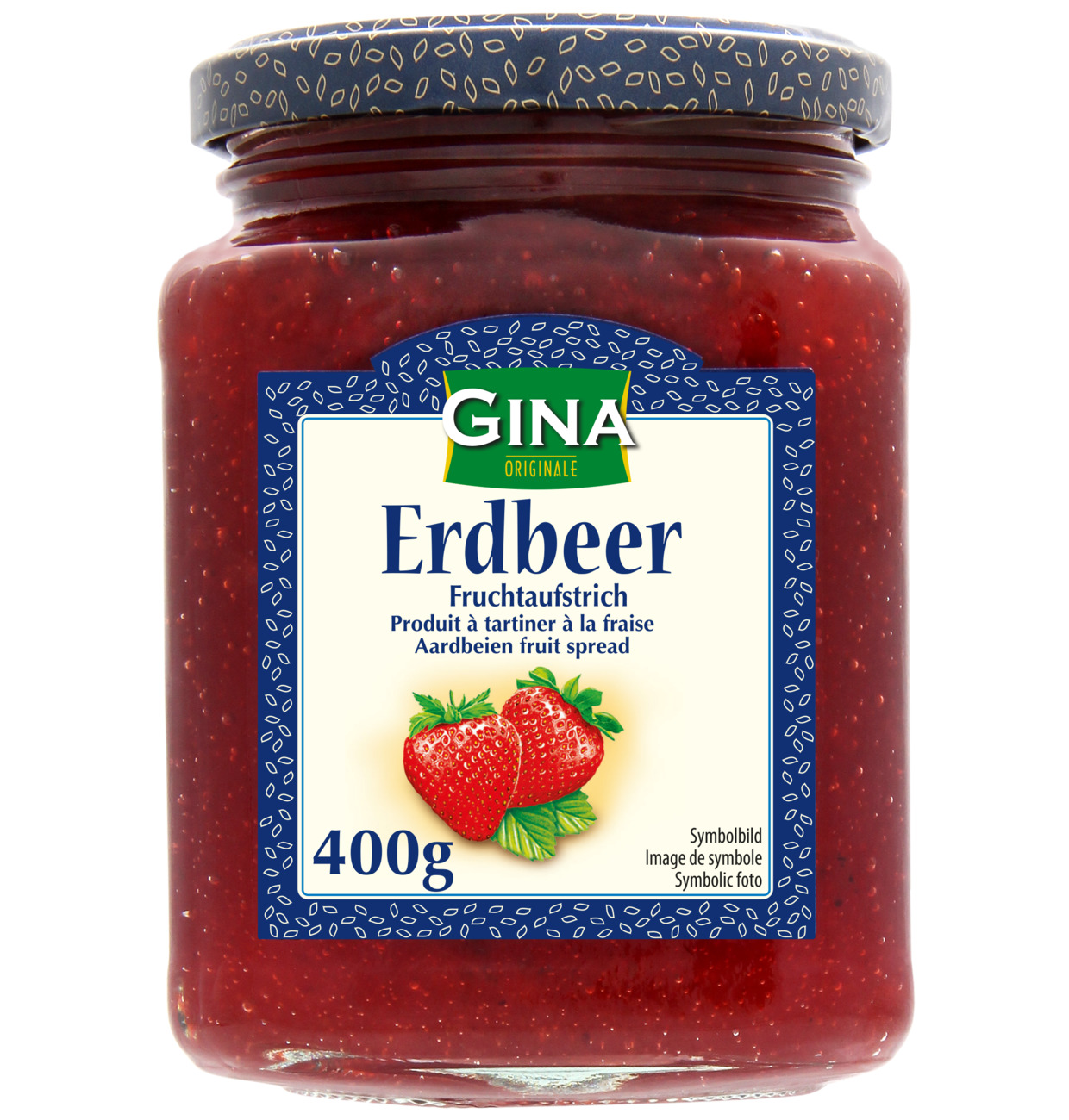 GINA Erdbeer Fruchtaufstrich 400g