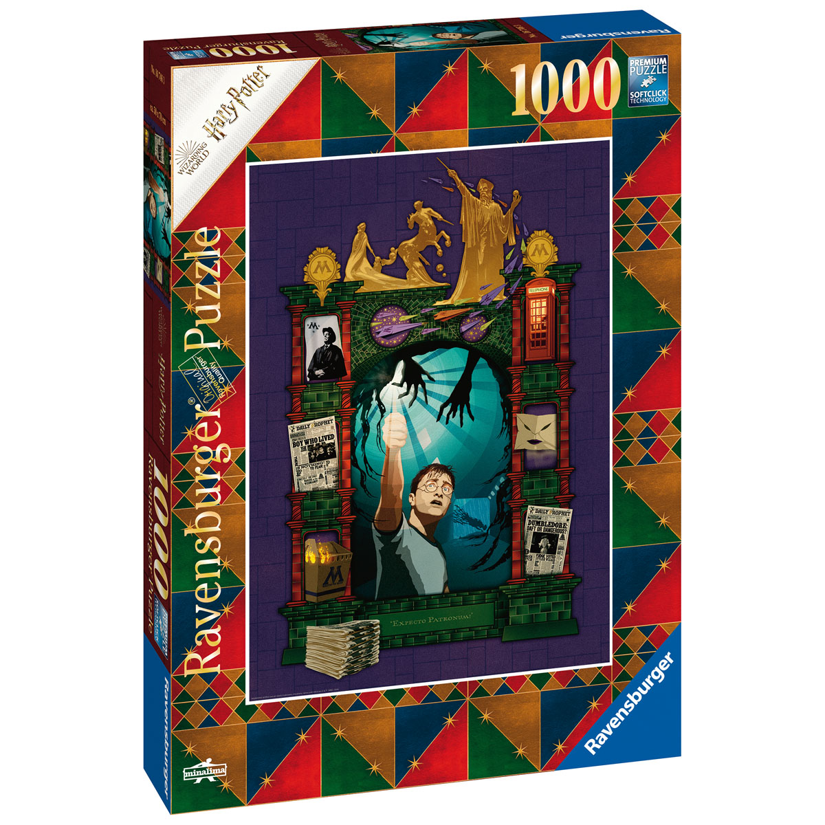 RAVENSBURGER Puzzle Harry Potter und der Orden des Phönix, 1000 Teile