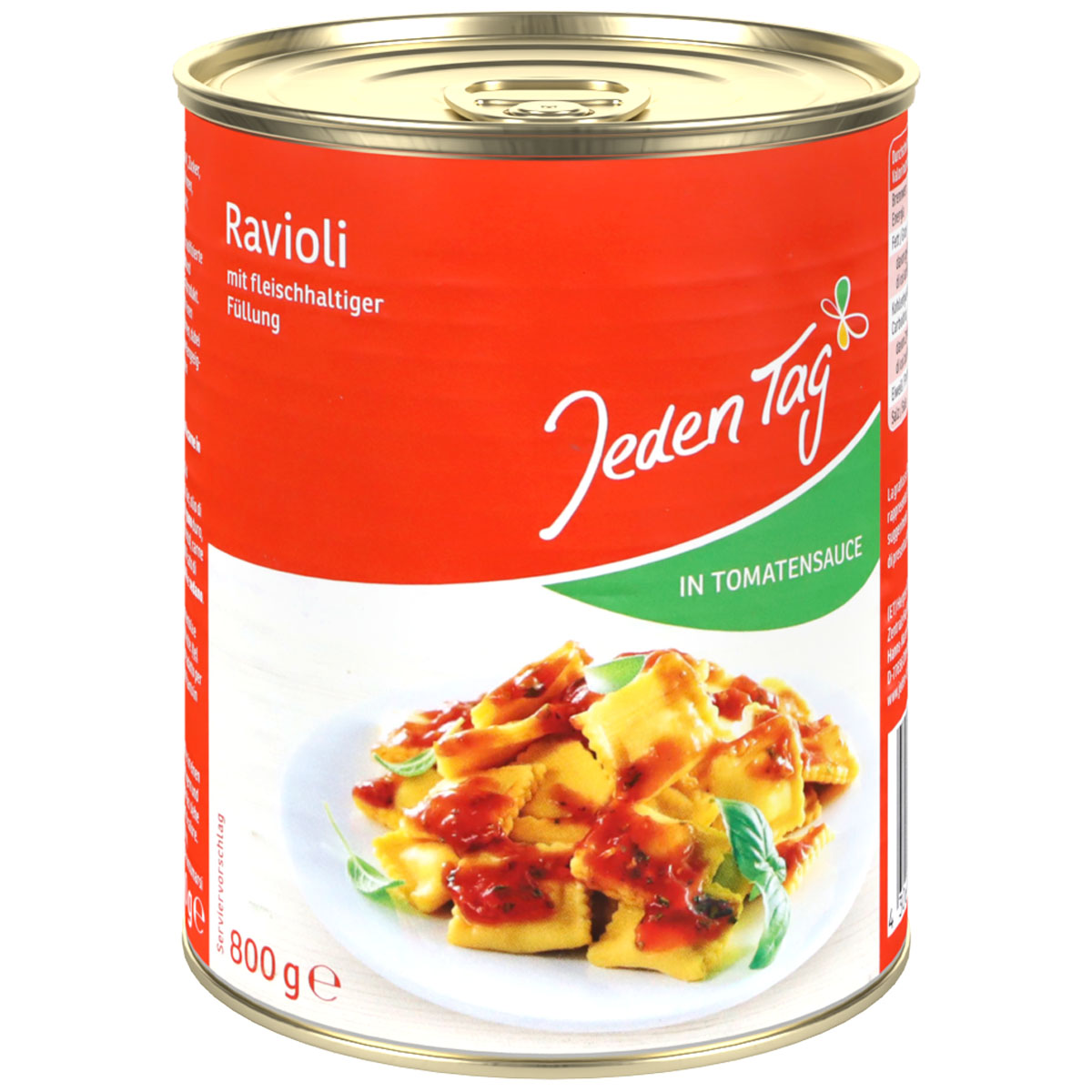 JEDEN TAG Ravioli in Tomatenauce 800g