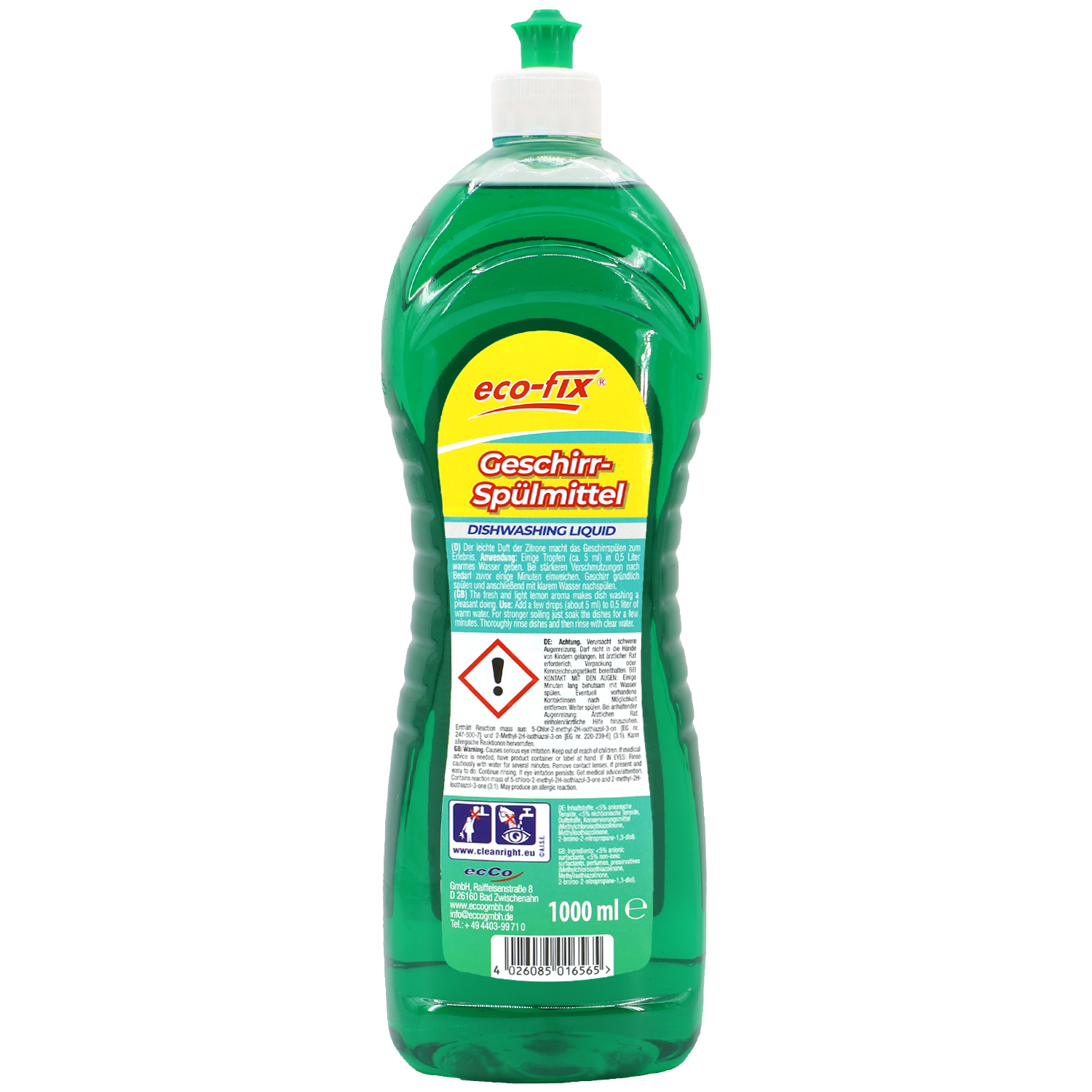 ECO FIX Geschirrspülmittel Lemon 1000ml