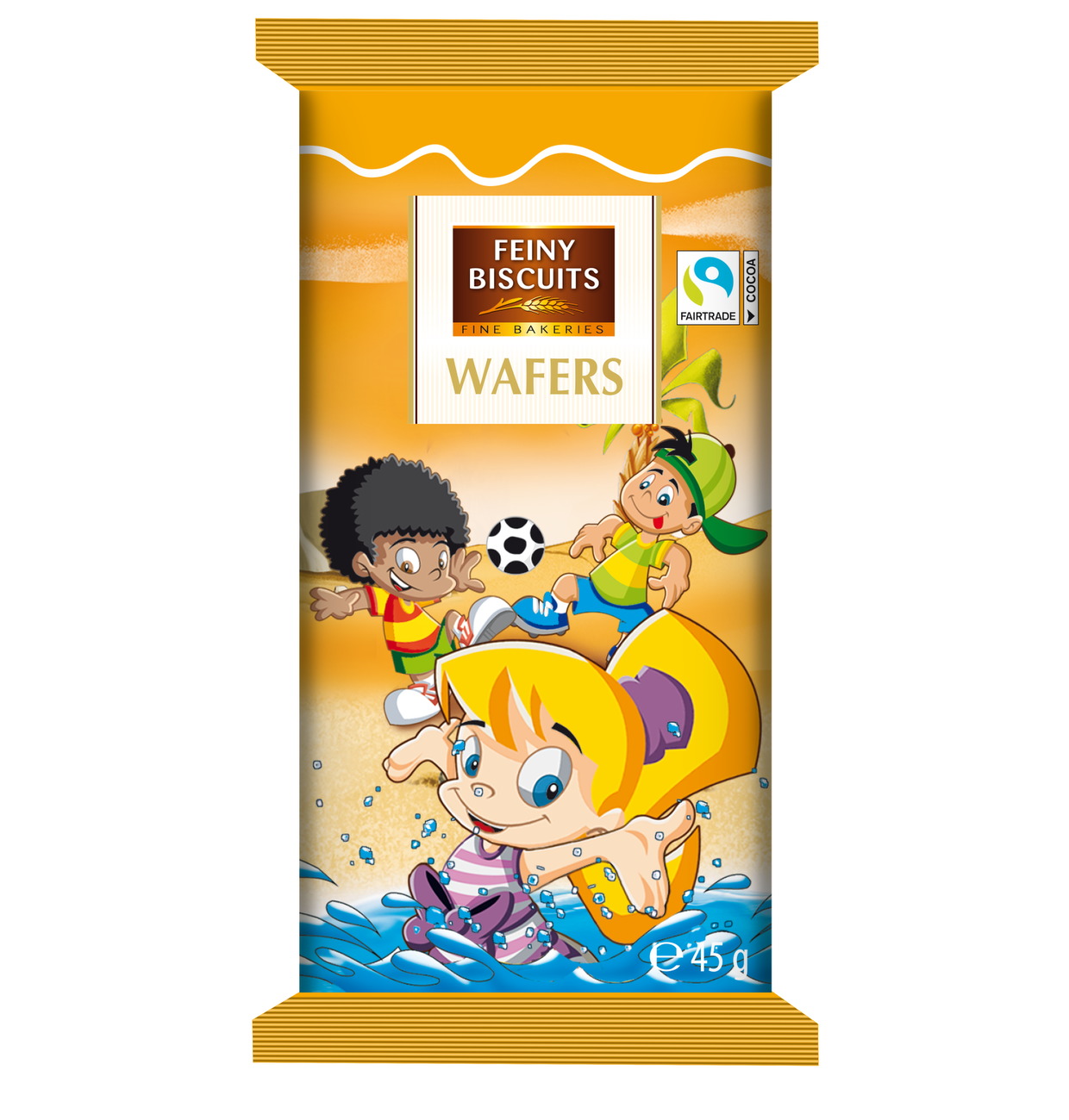 FEINY BISCUITS - Wafers Choco Snacks 5er Pack