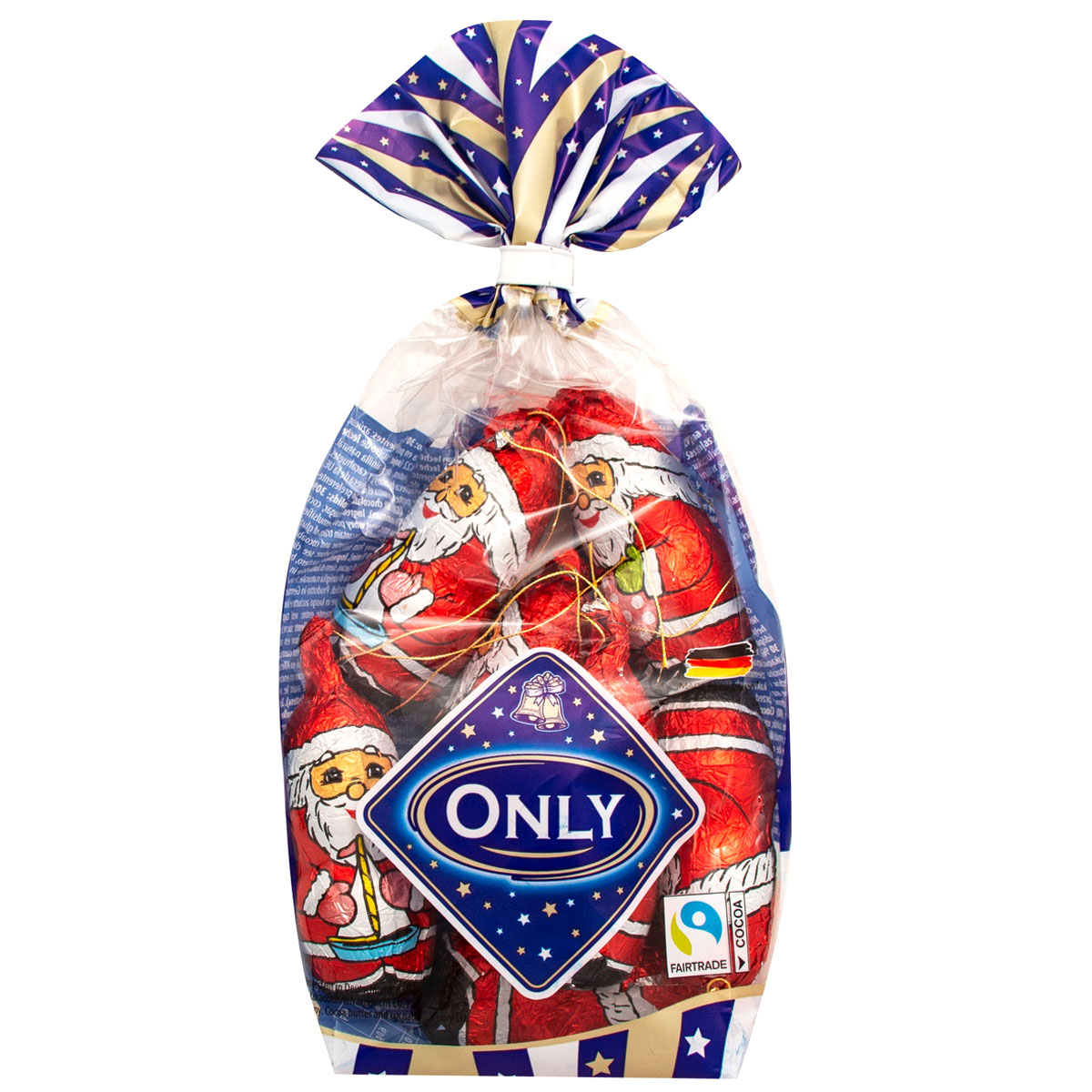 ONLY - Milchschokolade Weihnachtsmänner 100g 