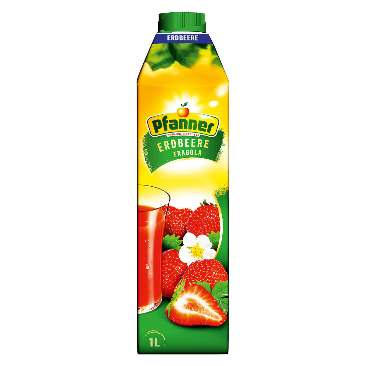 PFANNER Erdbeergetränk 1l