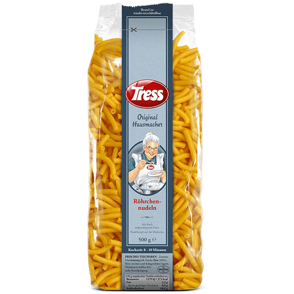 TRESS - Original Hausmacher Röhrchennudeln 500g